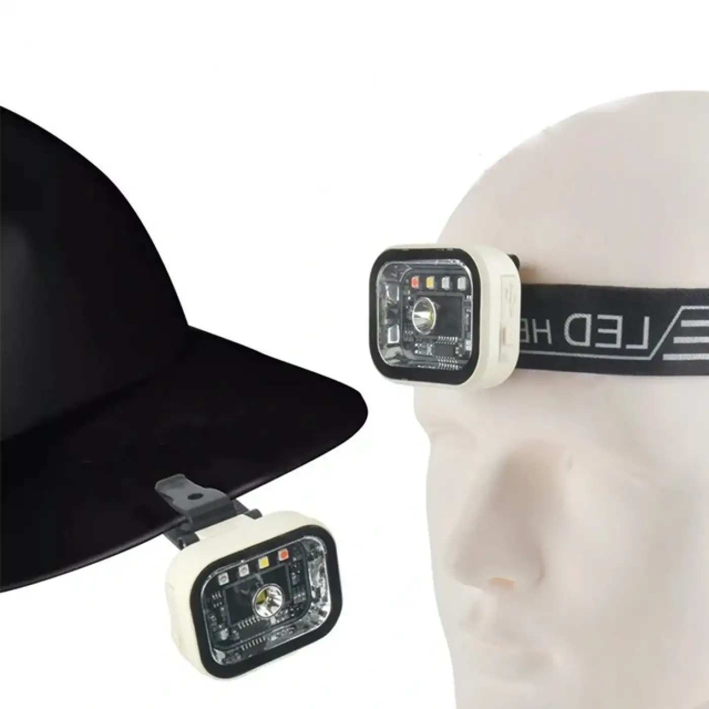 Police Ps-1979 Sensörlü Mıknatıslı Fonksiyonlu Çok Amaçlı Şapka Kafa Feneri