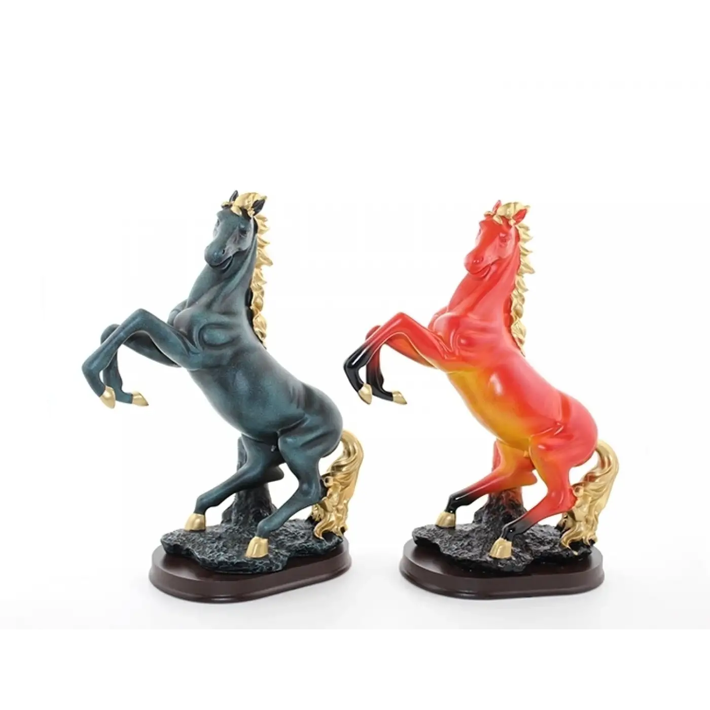 Polyester Şahlanmış At Figürü Alk1622