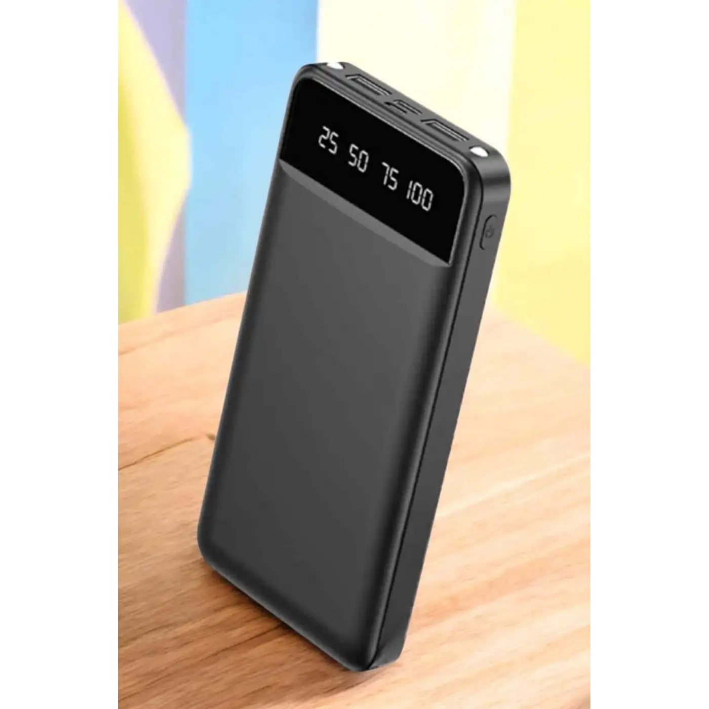 Powerbank 20.000 Mah LCD Ekran USB Lightning Type-C Uyumlu İOS ve Android