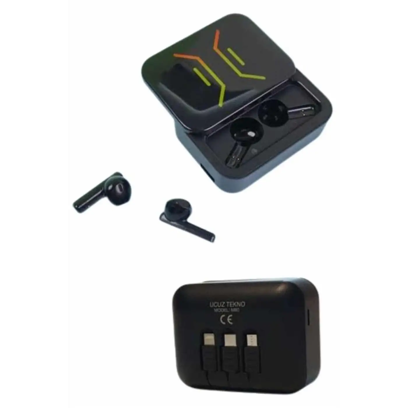 Powerbank Bluetooth Kulaklık  Kulaklığı Yüksek Ses Kaliteli