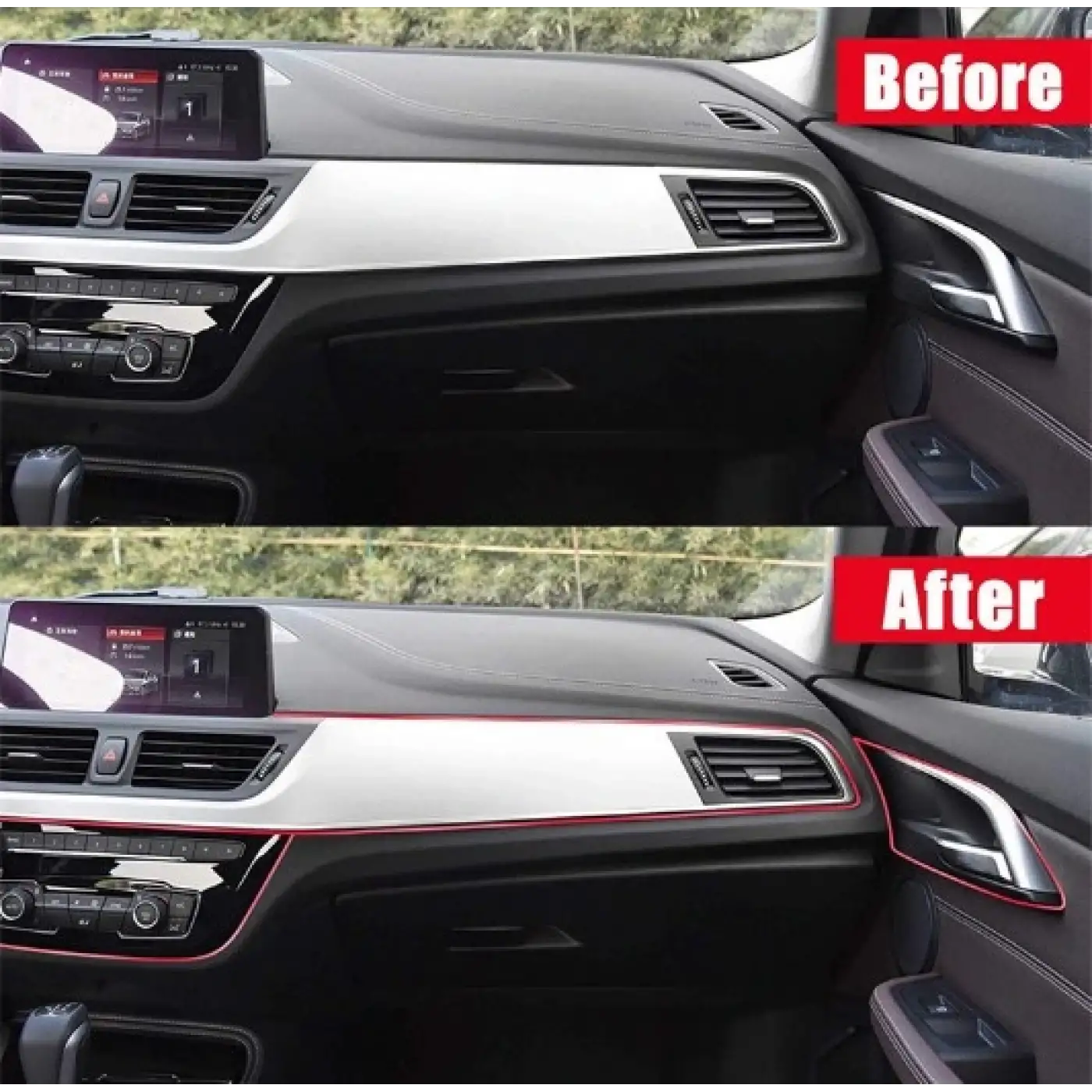 Pratik Araba Dekorasyon Şeridi 5 Metre Trim Şeridi