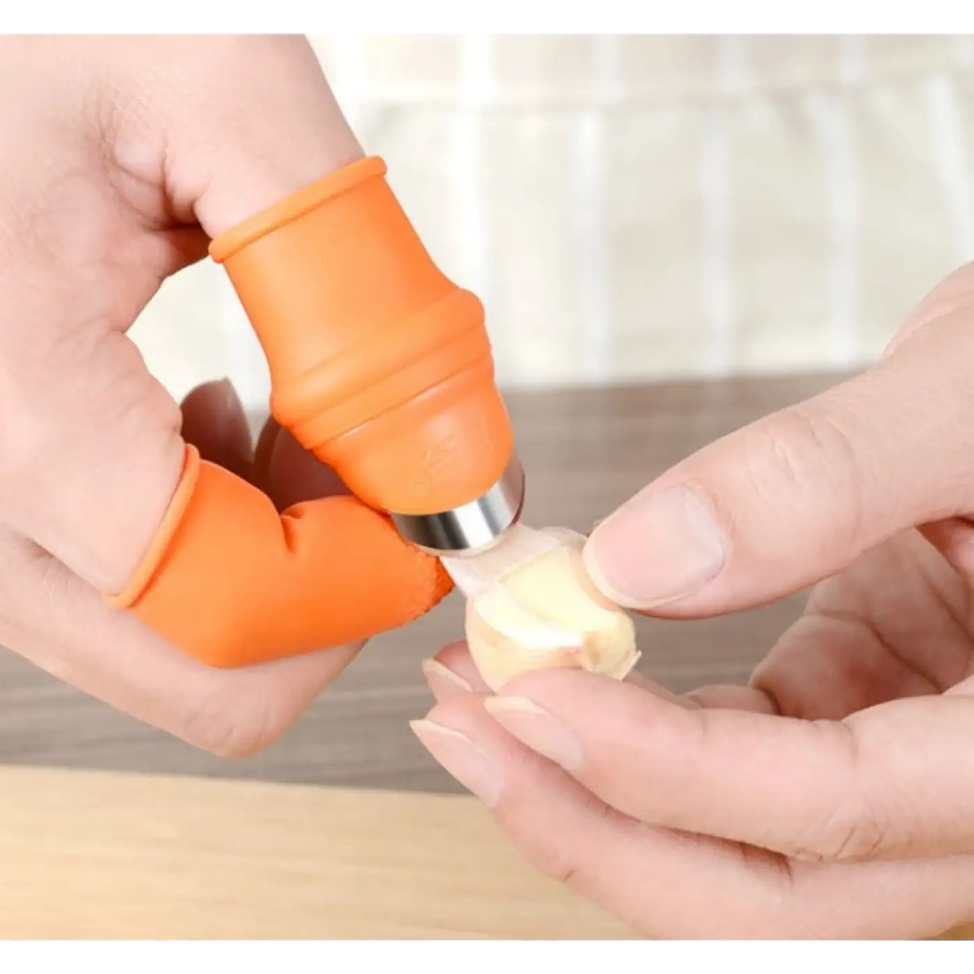 Pratik Baş Parmak Sebze Kesme Ayıklayıcı Erkek L Set