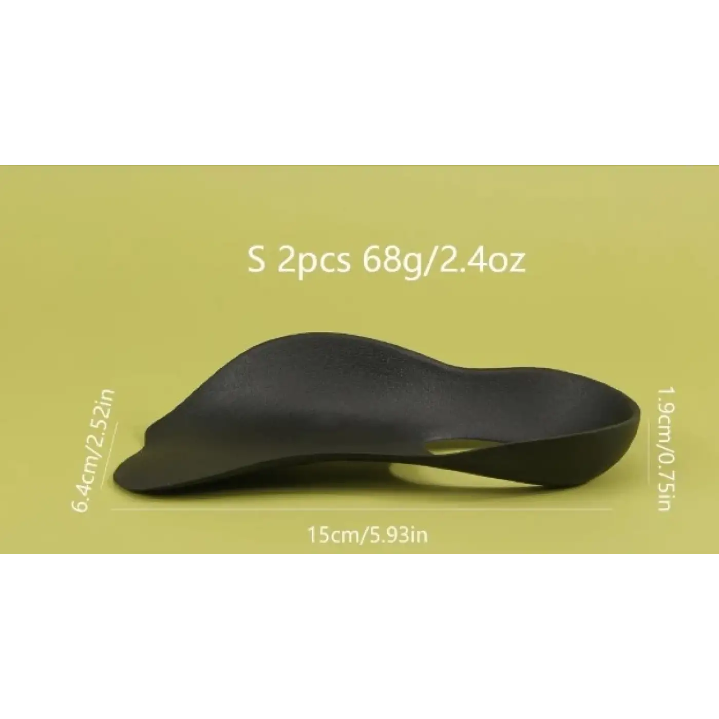 Pratik Esnek Düz Taban Düzeltici Topuk Yastığı