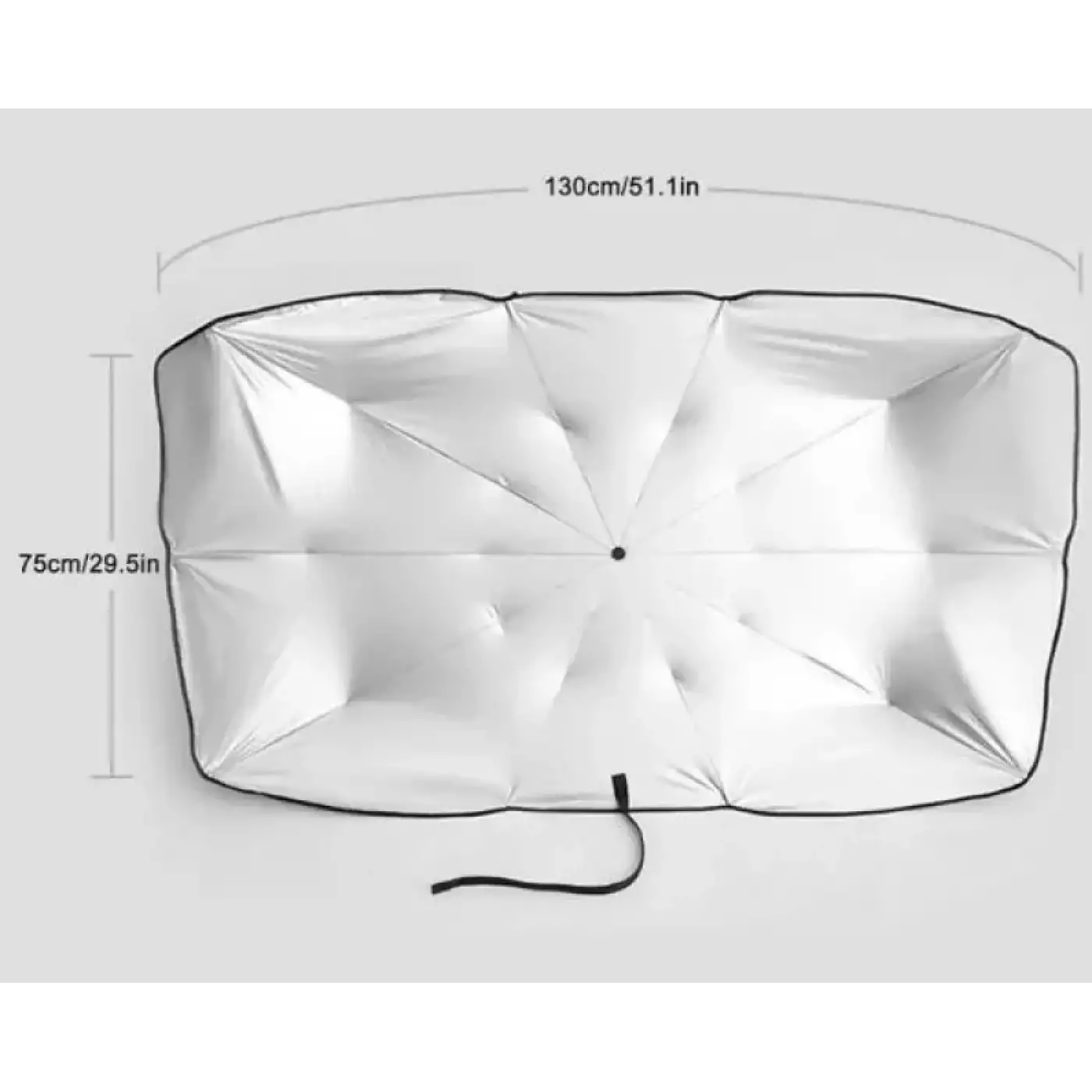 Pratik Katlanabilir Araba Ön Cam Güneşliği Şemsiye