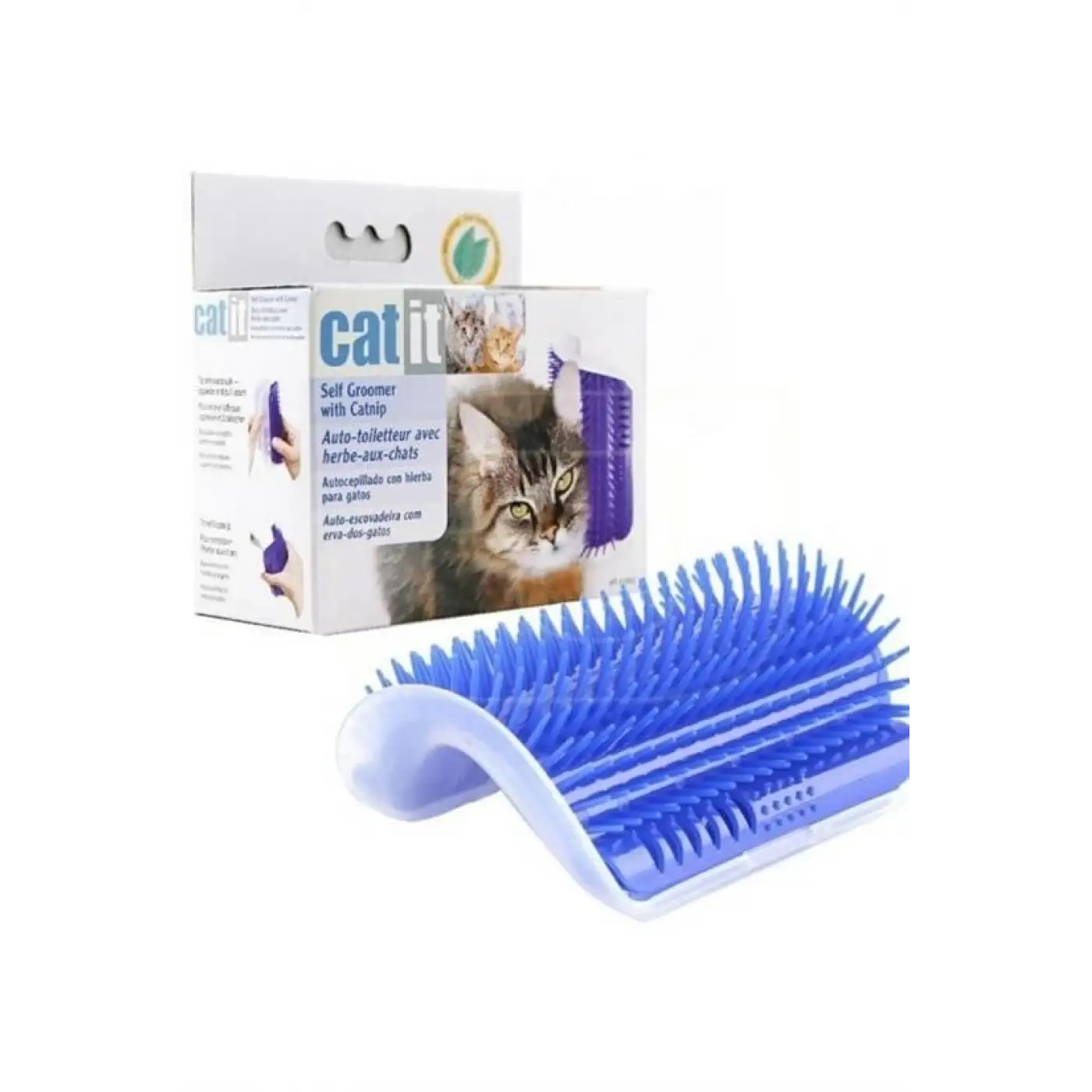 Pratik Kedi Tüyü Kaşıma Ve Tarama Aparatı Duvara Monte Kaşıma Aleti