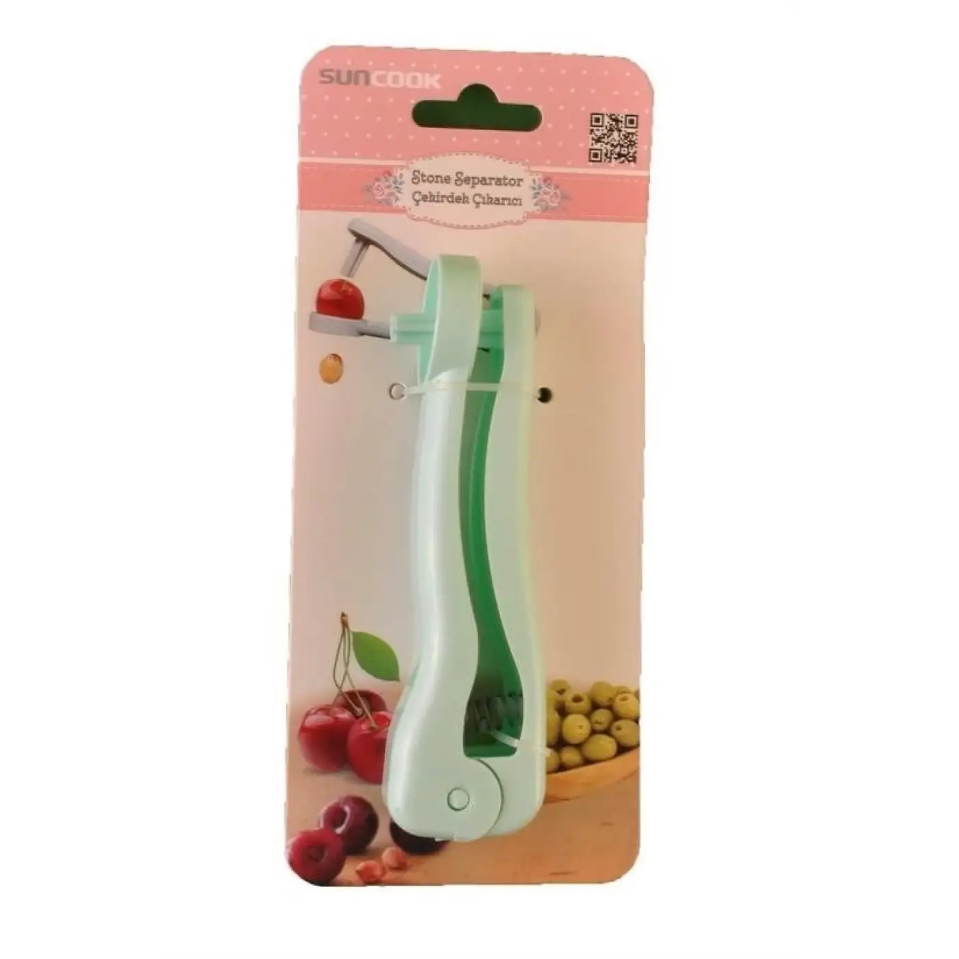 Pratik Kolay Zeytin Ve Vişne Çekirdeği Çıkarma Aleti Aparatı