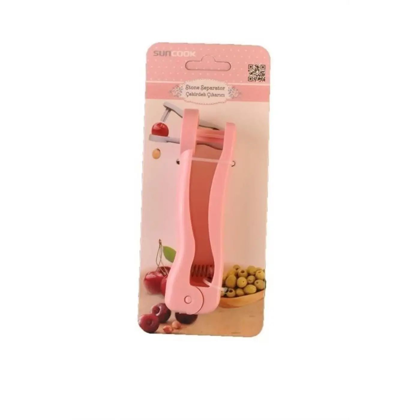 Pratik Kolay Zeytin Ve Vişne Çekirdeği Çıkarma Aleti Aparatı