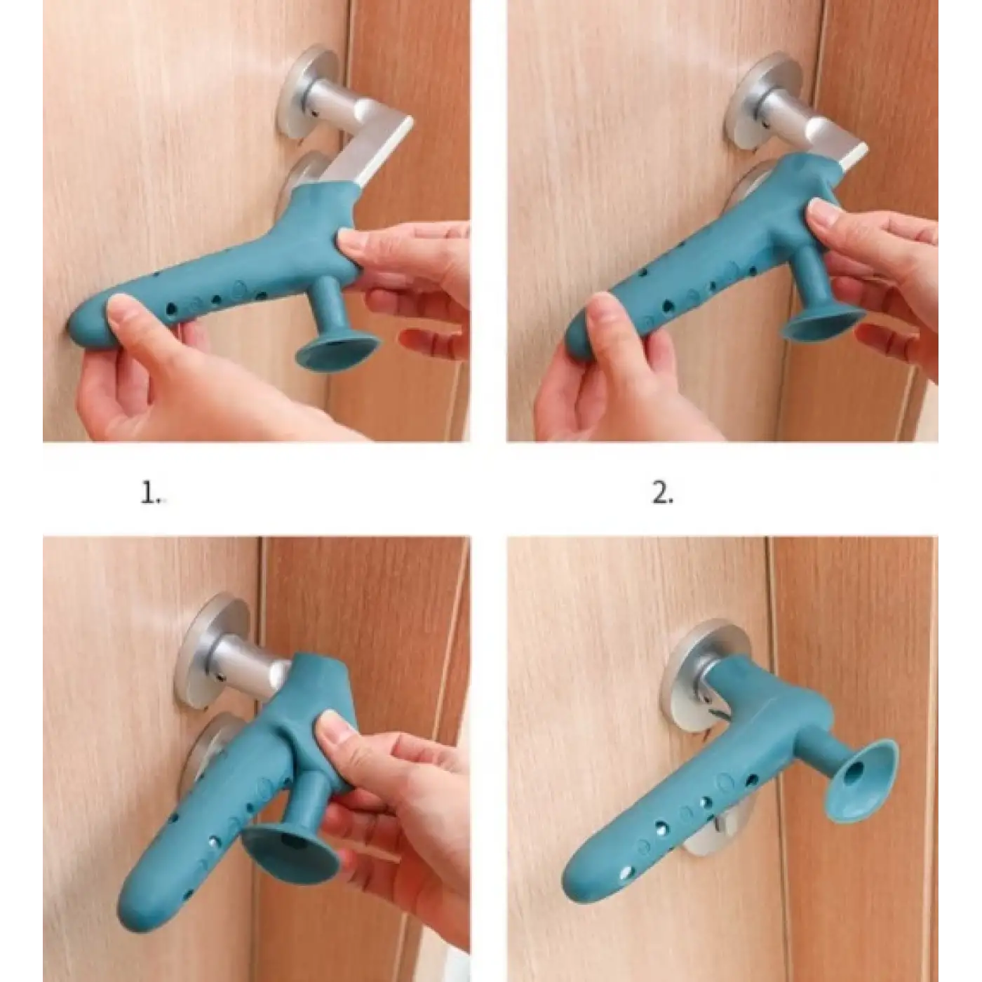 Pratik Silikon Duvar Koruyucu Kapı Stoperi