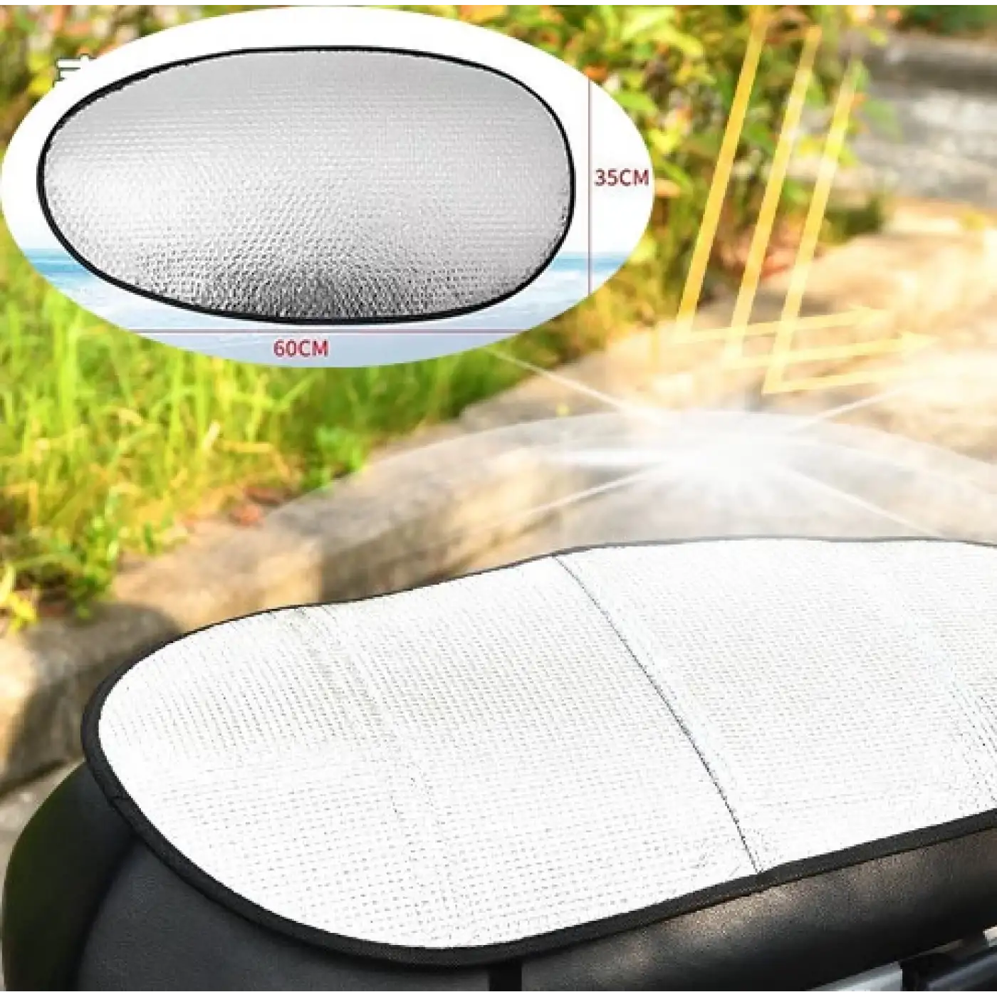 Pratik Su Geçirmez Motosiklet Sele Güneşliği