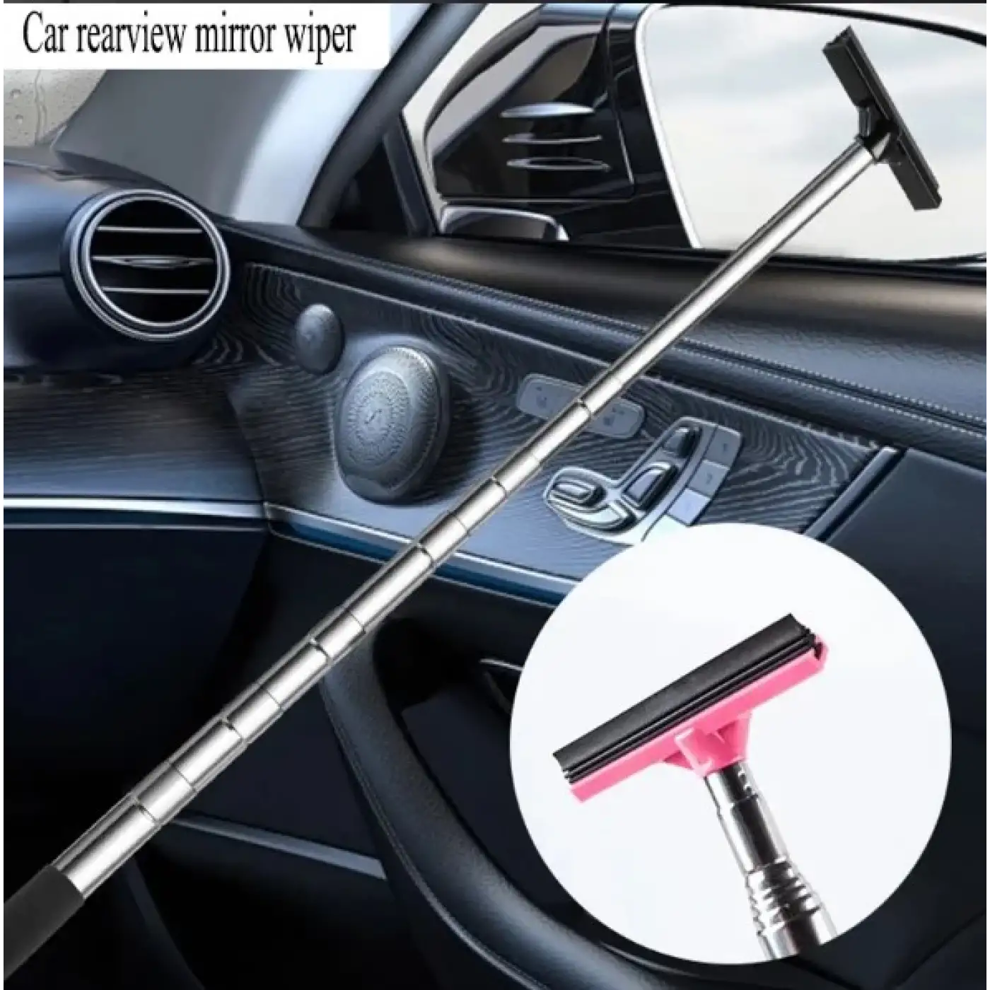 Pratik Teleskopik Araba Cam Ayna Sileceği