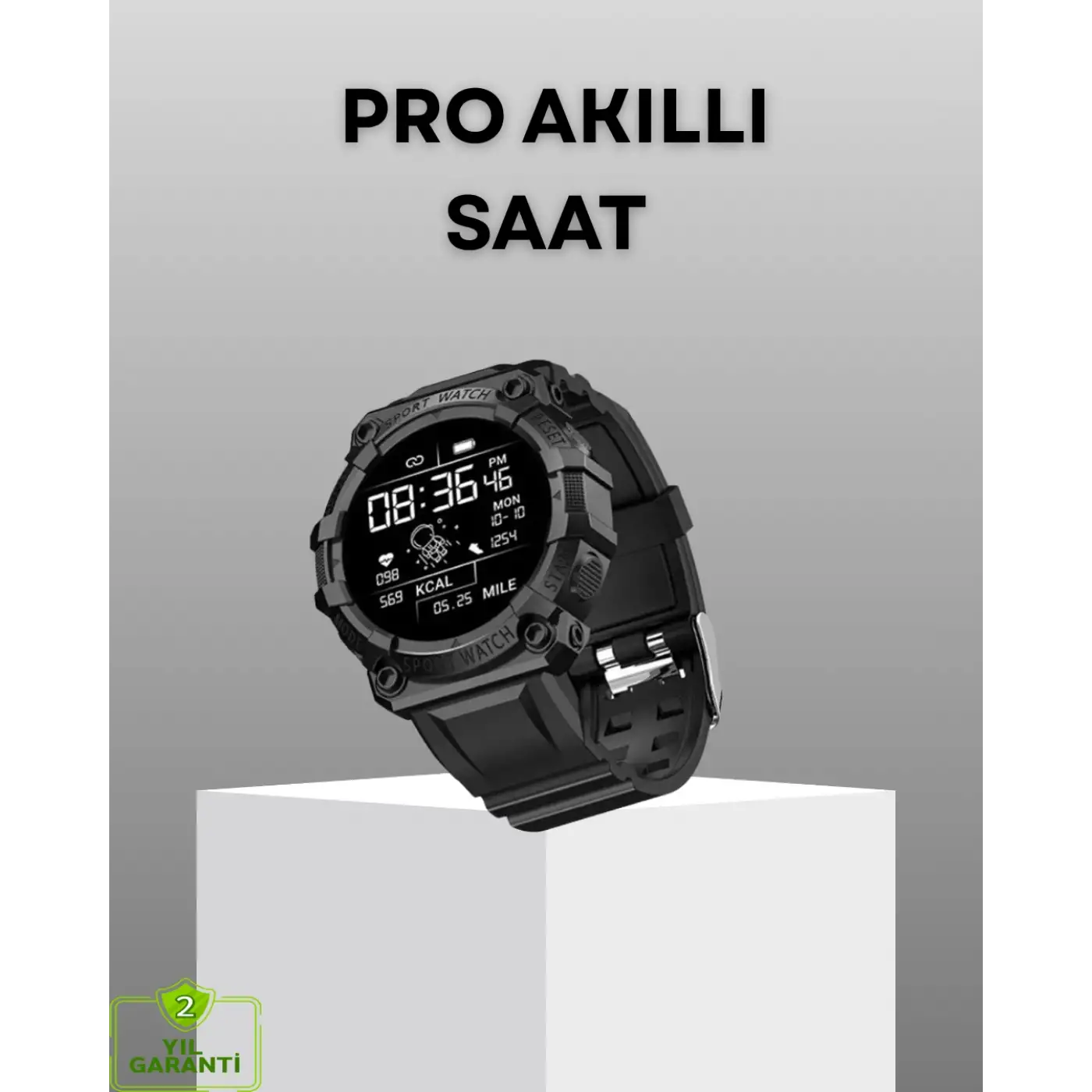 Pro Bluetooth Akıllı Saat – Kalp Atış, Kan Basıncı ve Uyku Takibi