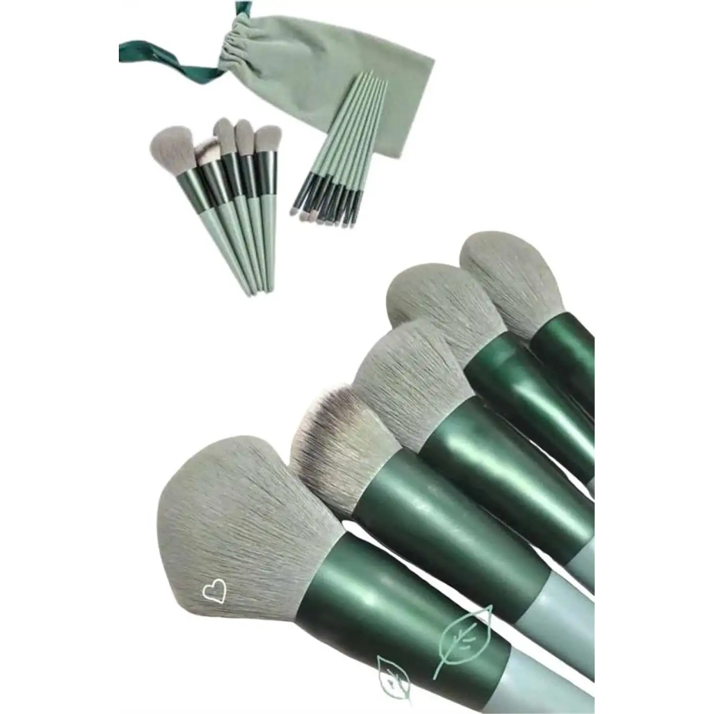 Profesyonel Makyaj Fırça Seti 13 Parça Yumuşak Kıllı Fırça Seti Far Fırçası