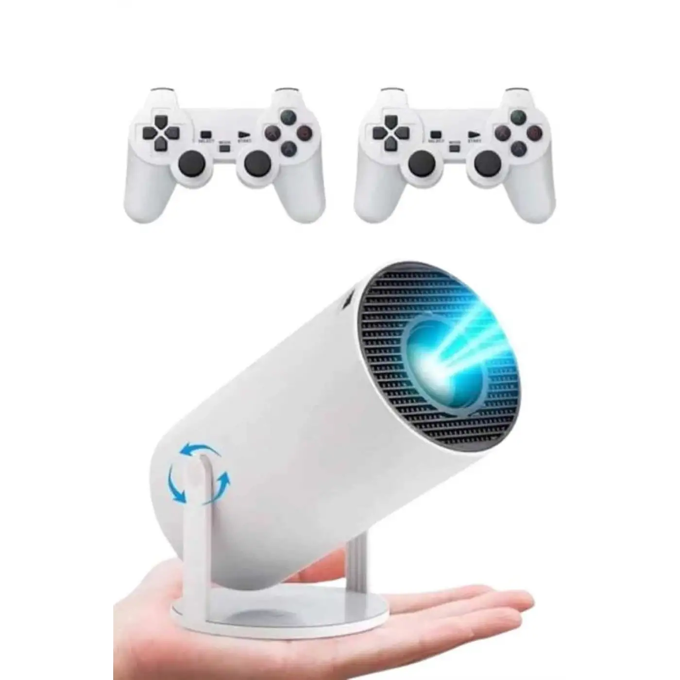 Projeksiyon Cihazı Video Oyun Konsolu 8 GB Hafıza LCD Ekran Kumandalı