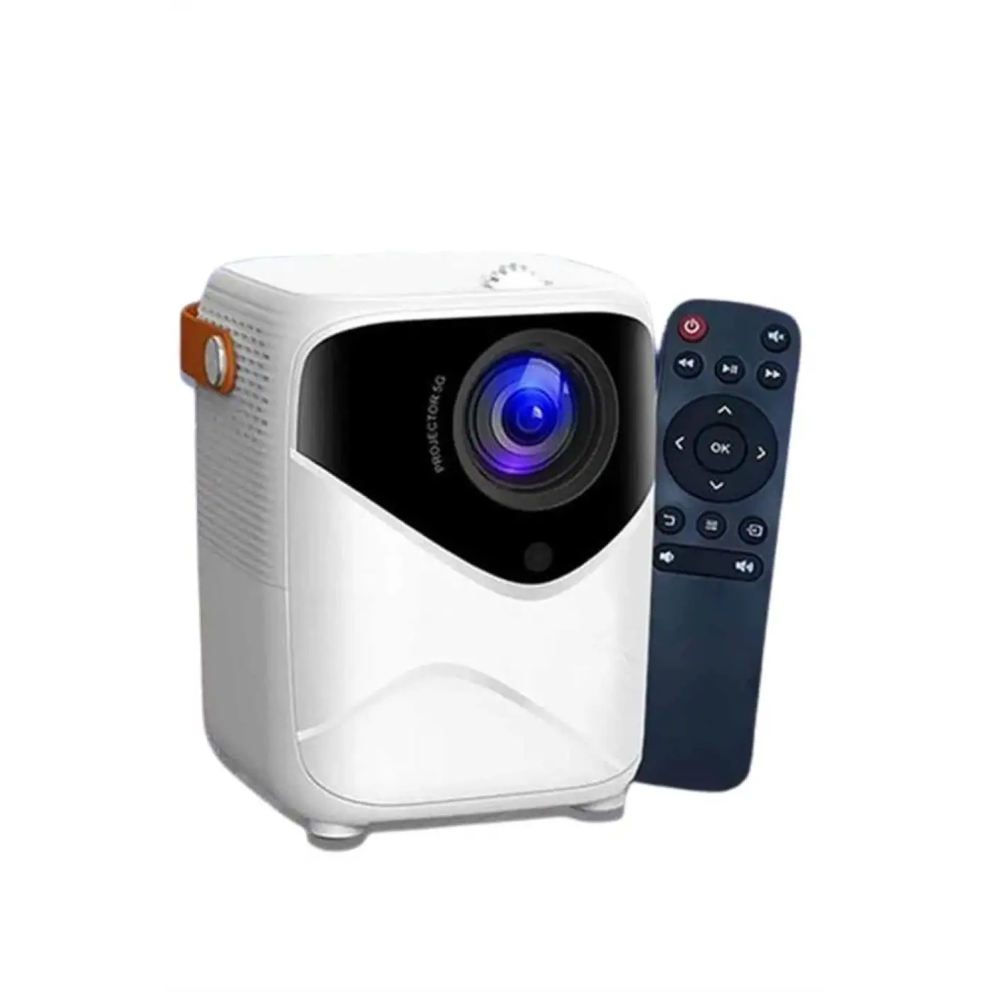 Projeksiyon Ev Sineması Bluetooth 4k HD Kaliteli Görüntü Kumandalı