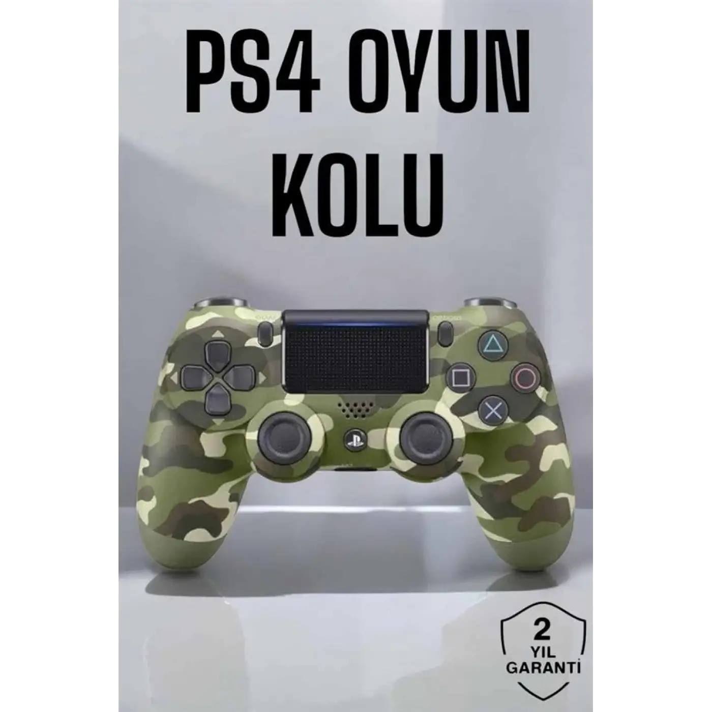 PS4 Oyun Kolu Kamuflaj Desenli Joystick