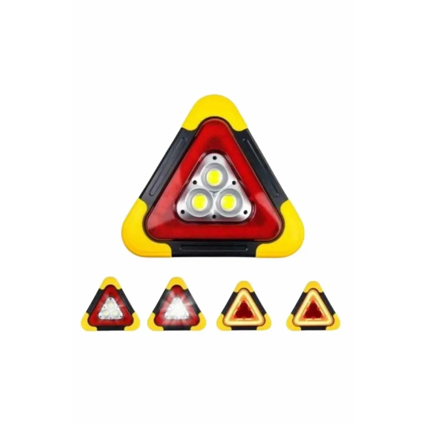 Reflektör Güneş Enerjili Taşınabilir Portatif Acil Güvenlik Işığı Araba Acil Uyarı Işığı