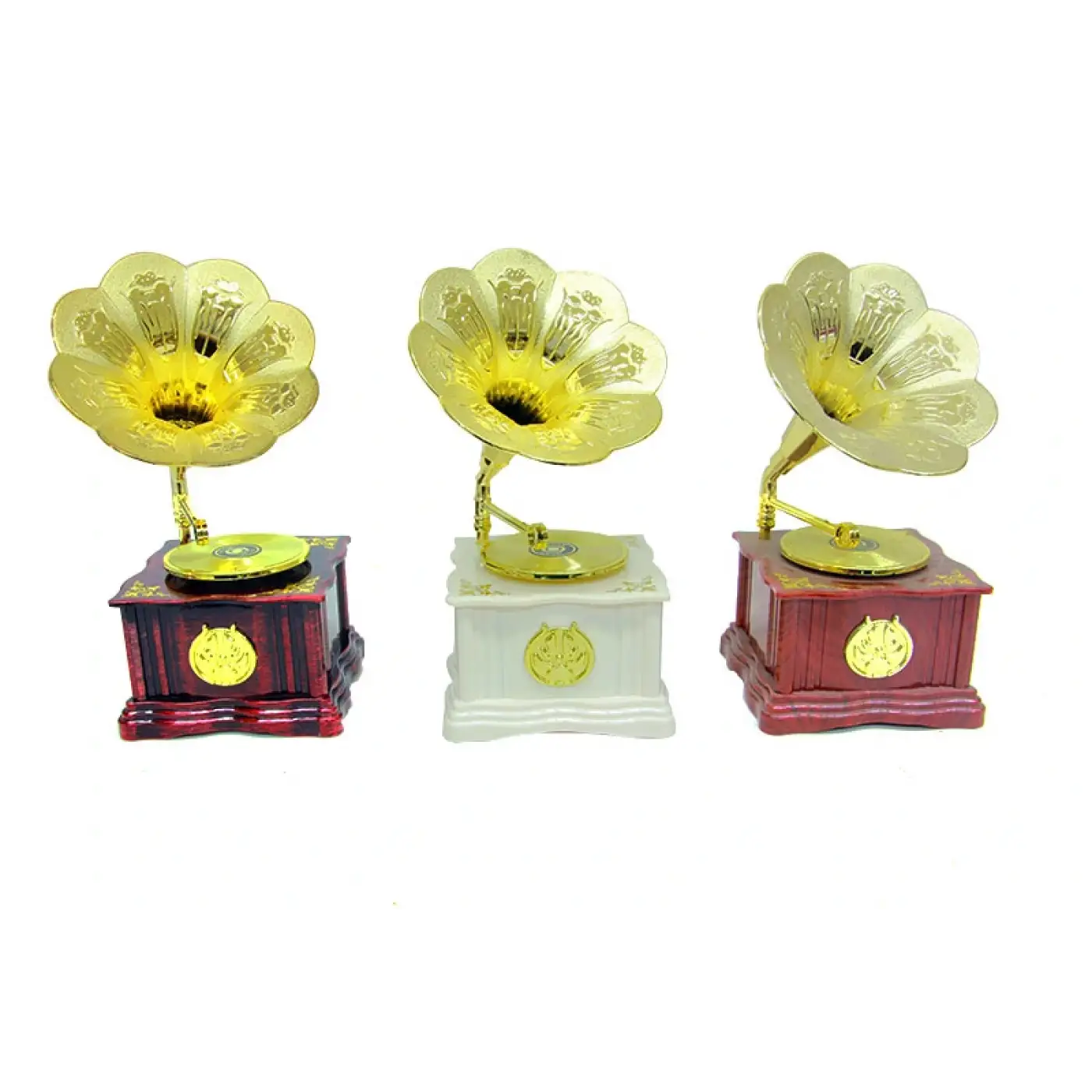 Retro Gramofon Müzik Kutusu