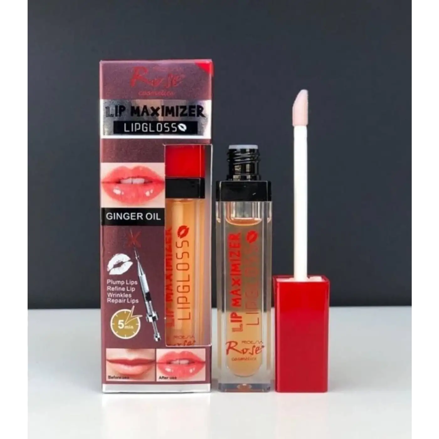 Rose Cosmetics Dudak Dolgunlaştırıcı Doğal Görünüm Dudak Parlatıcısı