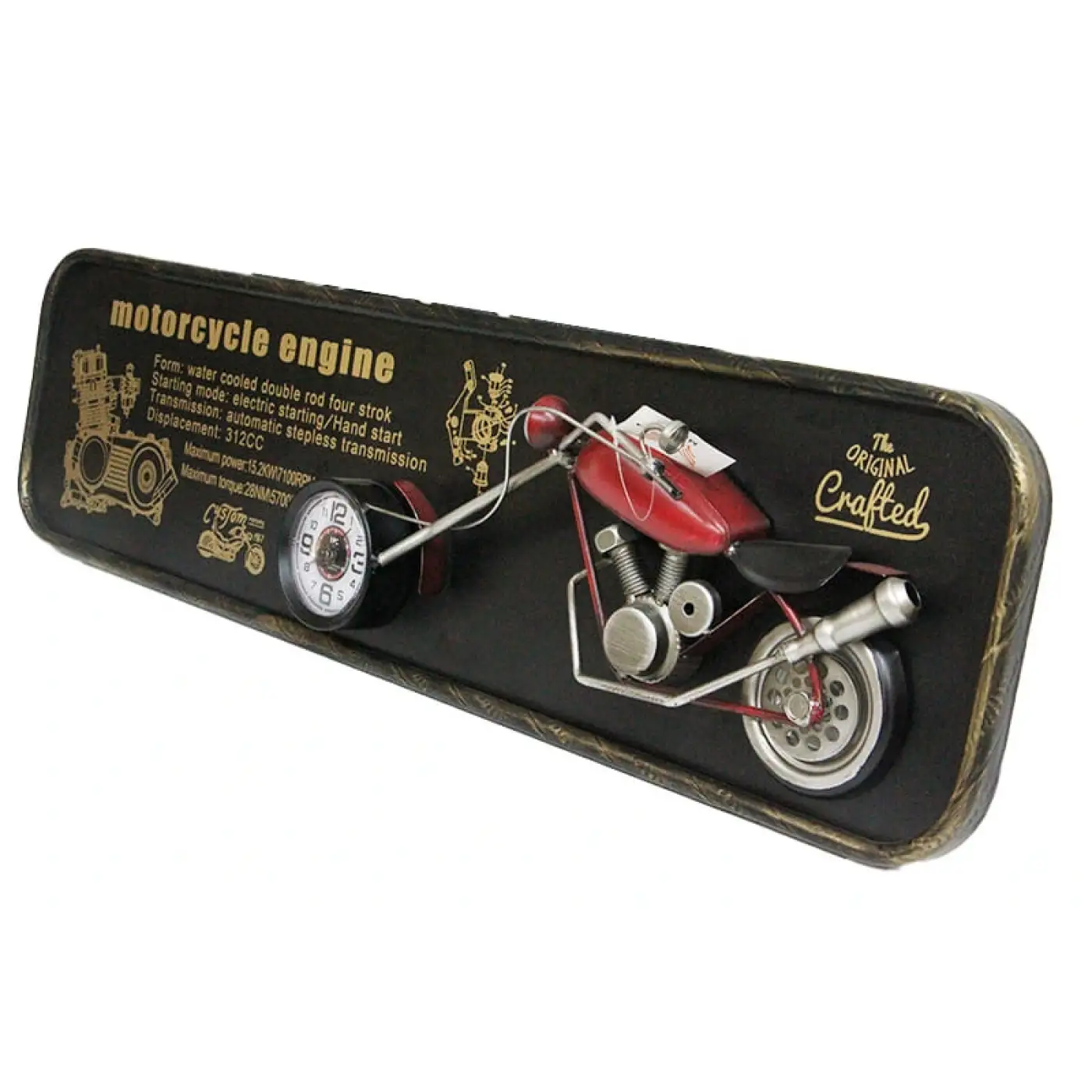 Saat Pano Motorsiklet 78cm