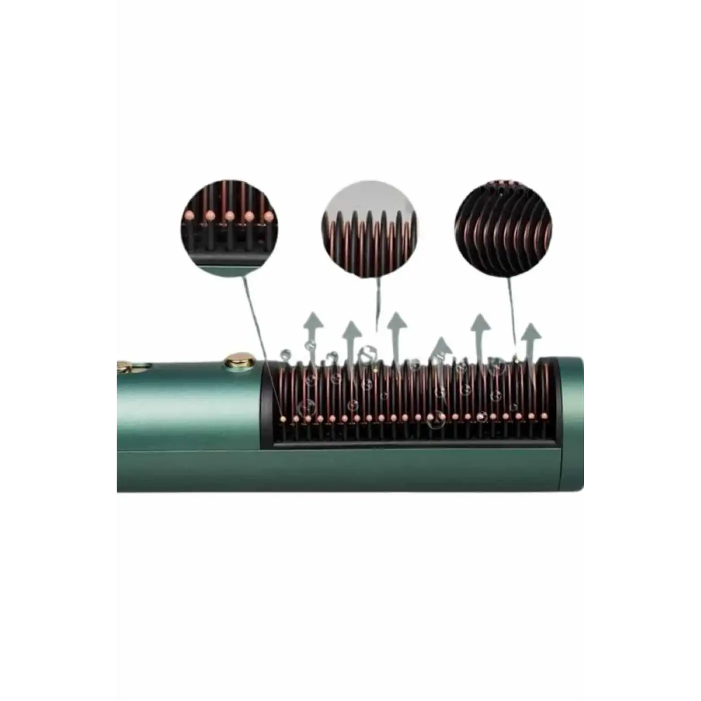 Saç Düzleştirici Fön Makinesi Saç Fırçası Profesyonel Üflemeli