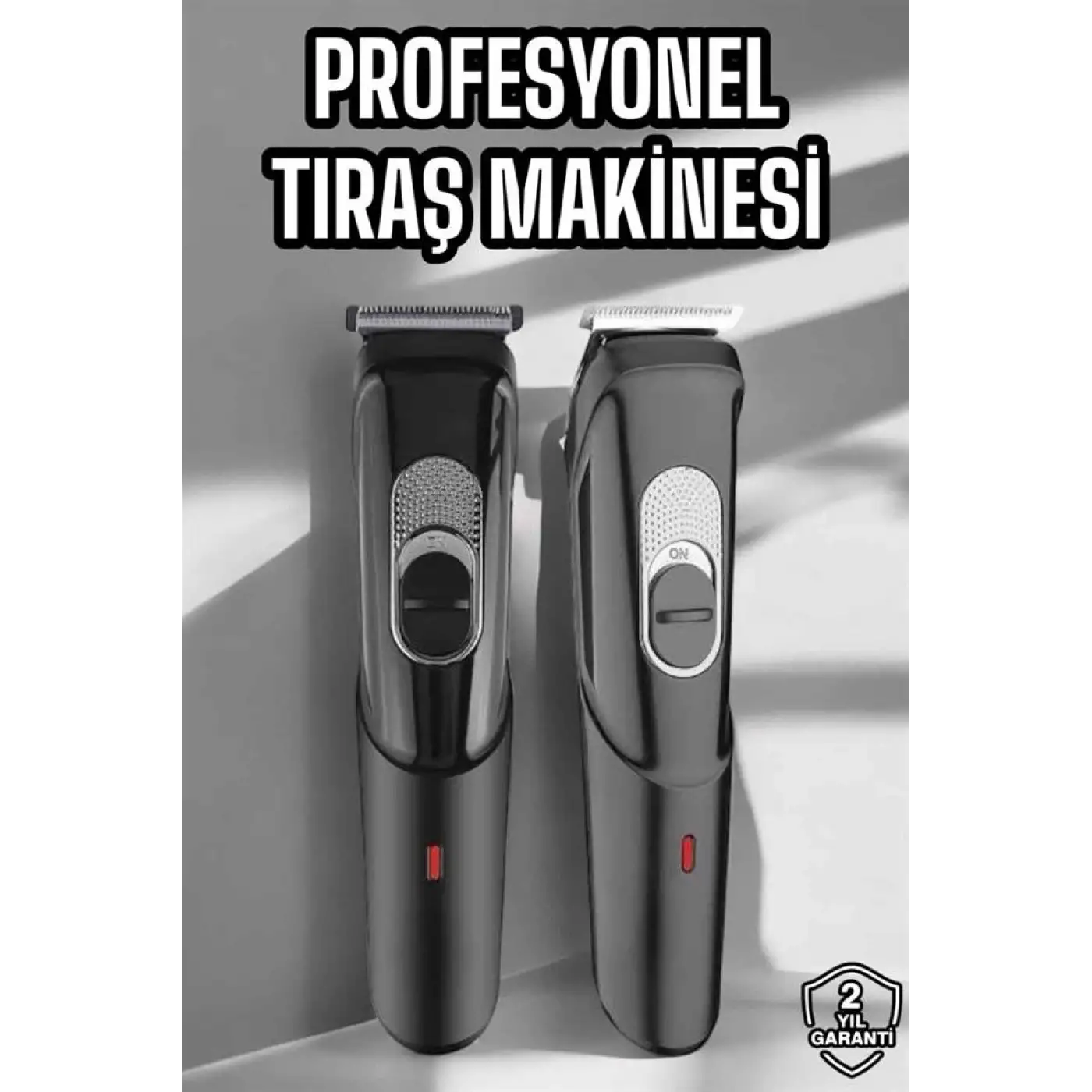 Saç Sakal Vücut Şarjlı Kablosuz Tıraş Makinesi Profesyonel Paslanmaz Çelik