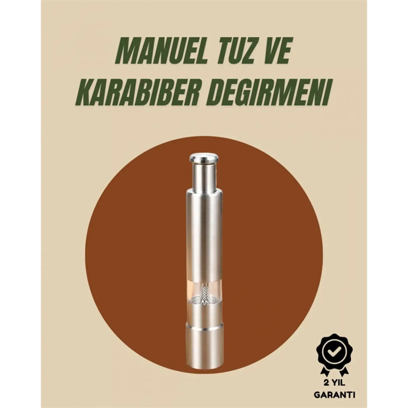 Sağlıklı ve Dayanıklı Gıda Sınıfı Paslanmaz Çelik Öğütücü