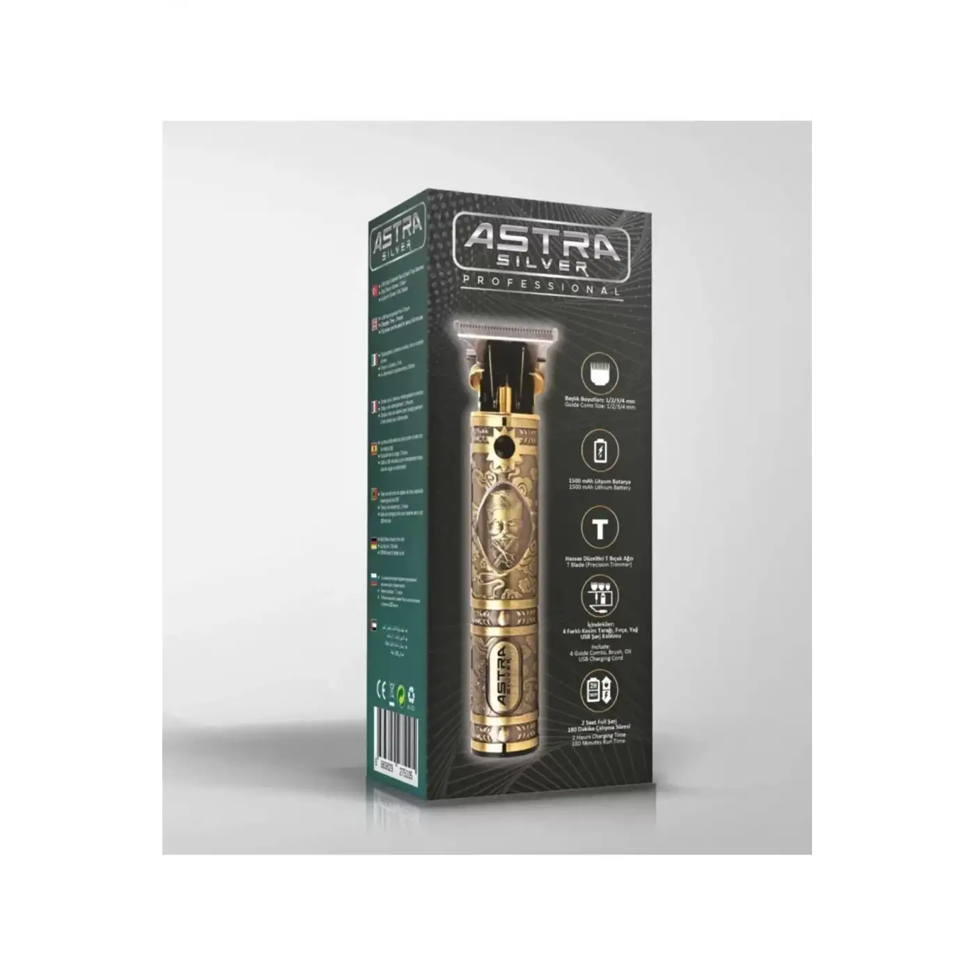 Sakal Tıraş Makinesi Astra Silver RD-085