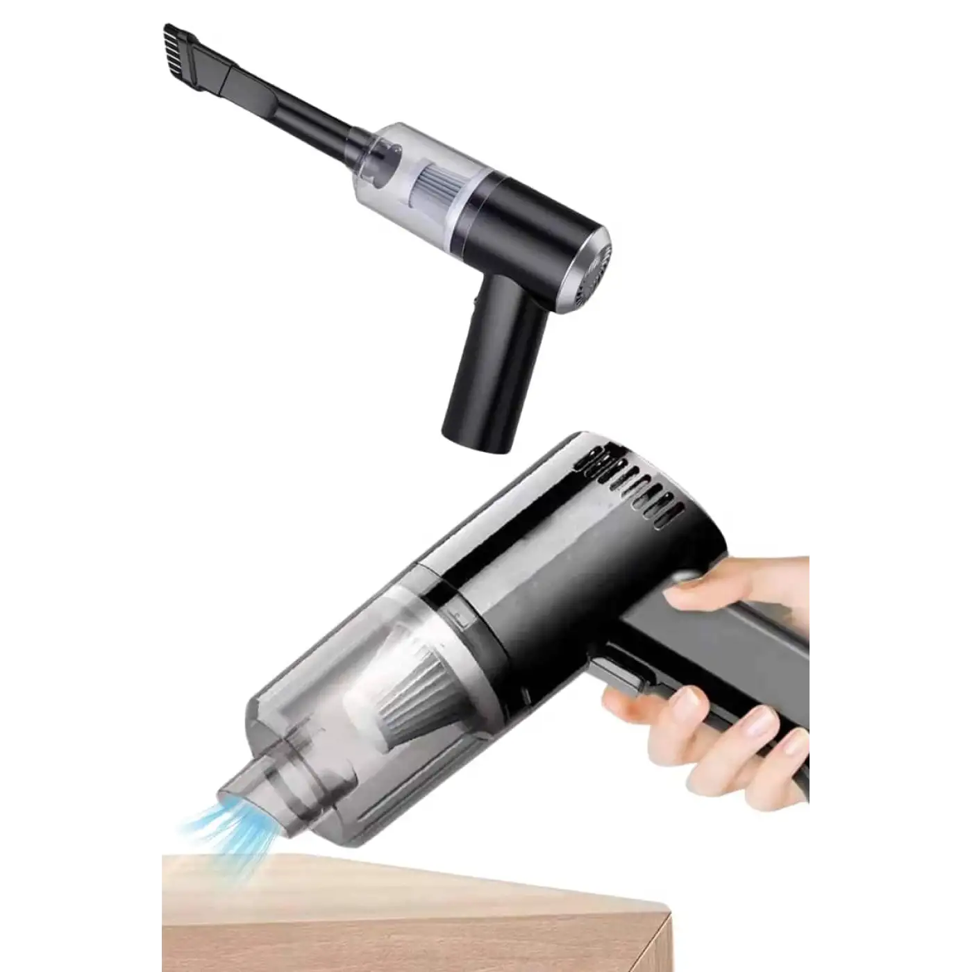 Şarjlı Çok Fonksiyonlu El Süpürgesi Mini Vakumlu Araç Süpürgesi