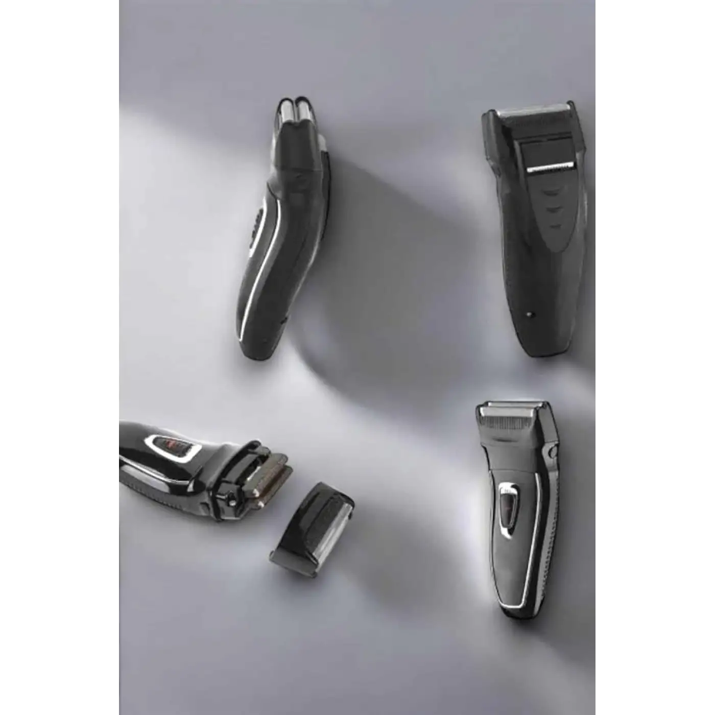 Şarjlı Paslanmaz Çelik Bıçaklı ve Kablosuz Saç Sakal Tıraş Makinesi