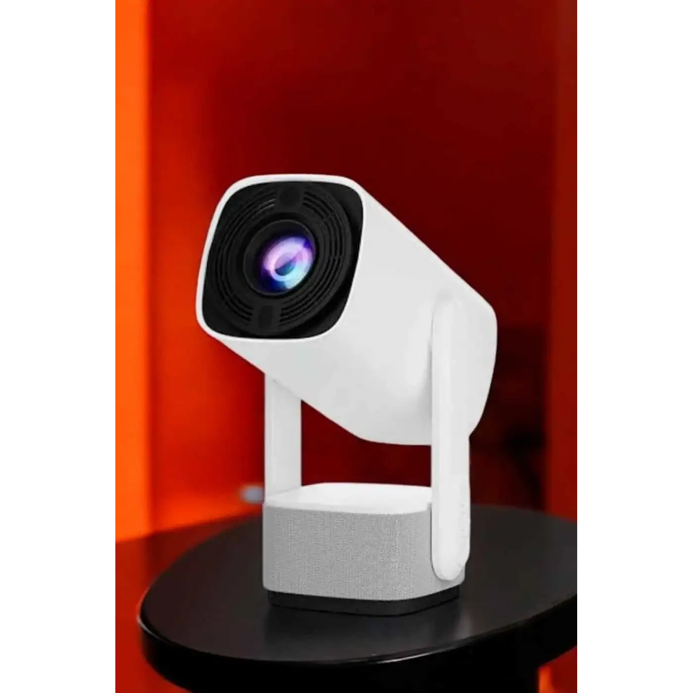 Şarjlı Projeksiyon Oyun Sinema Projektörü 4K HD Görüntü Kaliteli