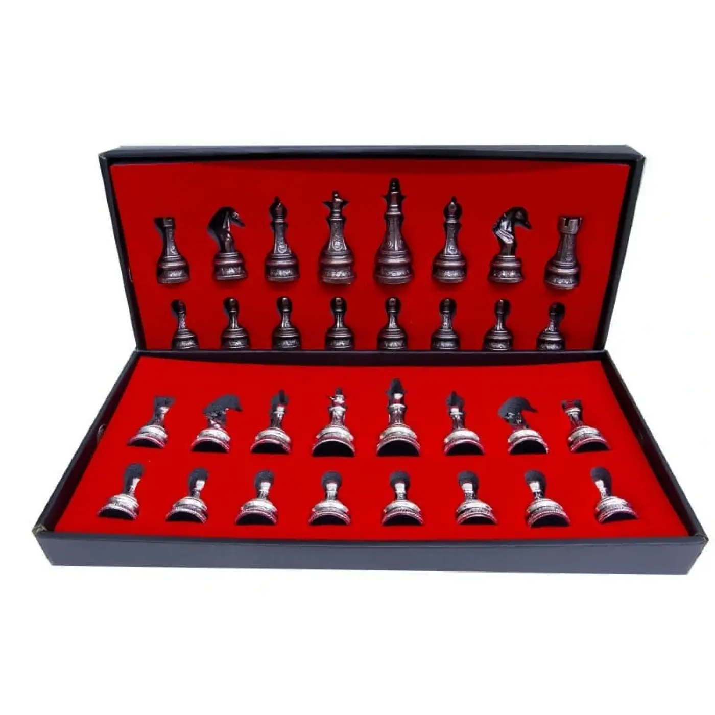 Satranç Seti Tablasız Azman Zamak Klasik