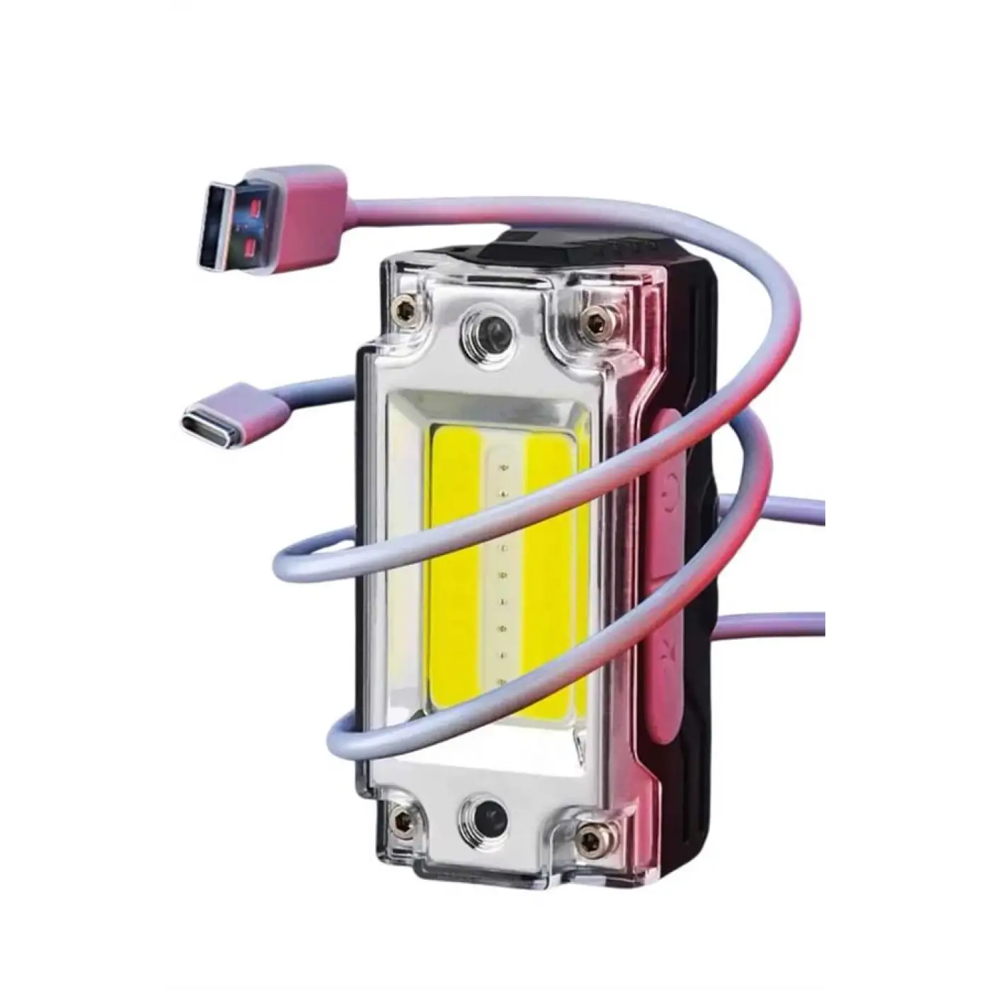 Sensörlü Kamp Lambası Ayarlanabilir Kafa Lambası Kafa Bantlı