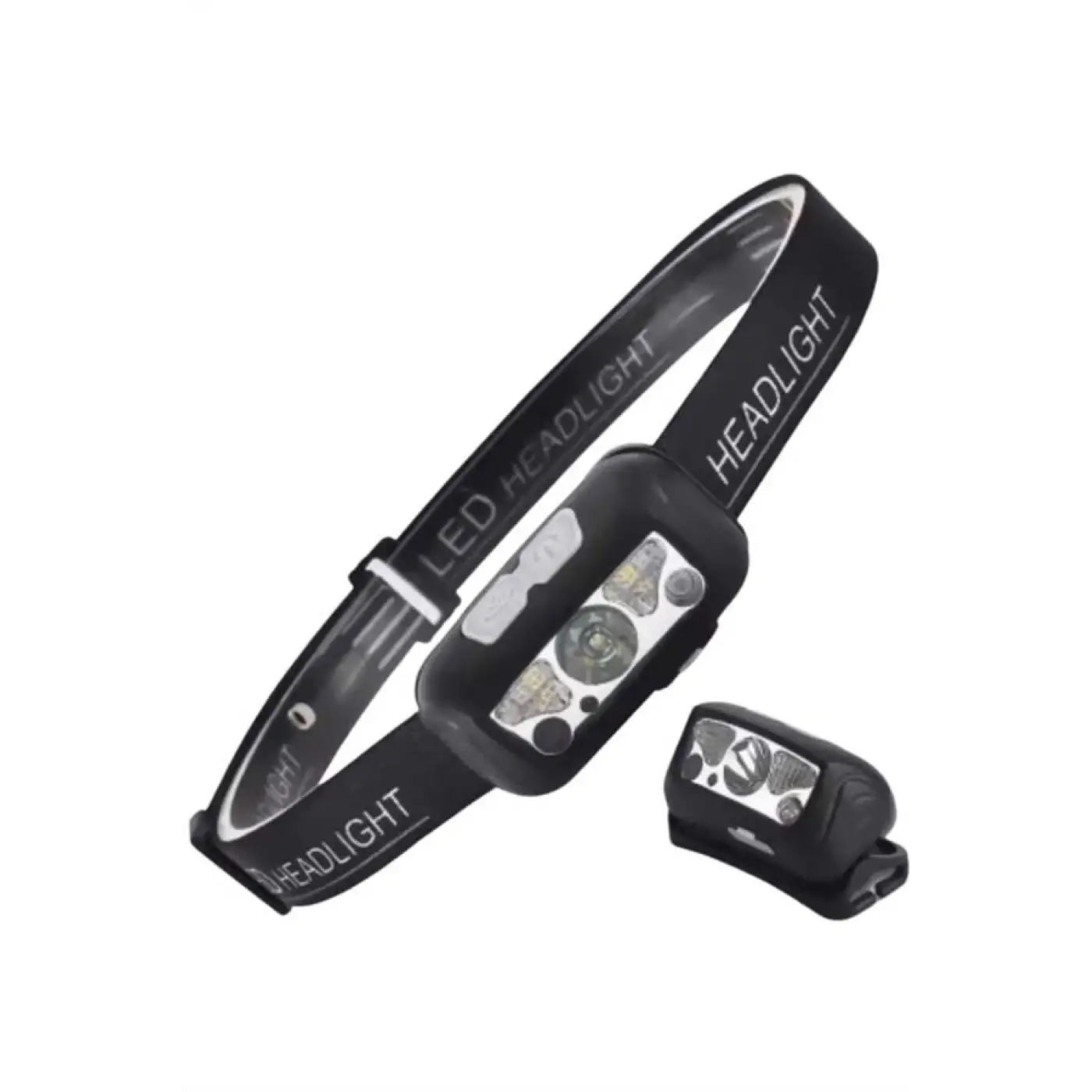 Sensörlü Şarjlı Type-c Şarj Işıklı Kafa Lambası Kamp Lambası