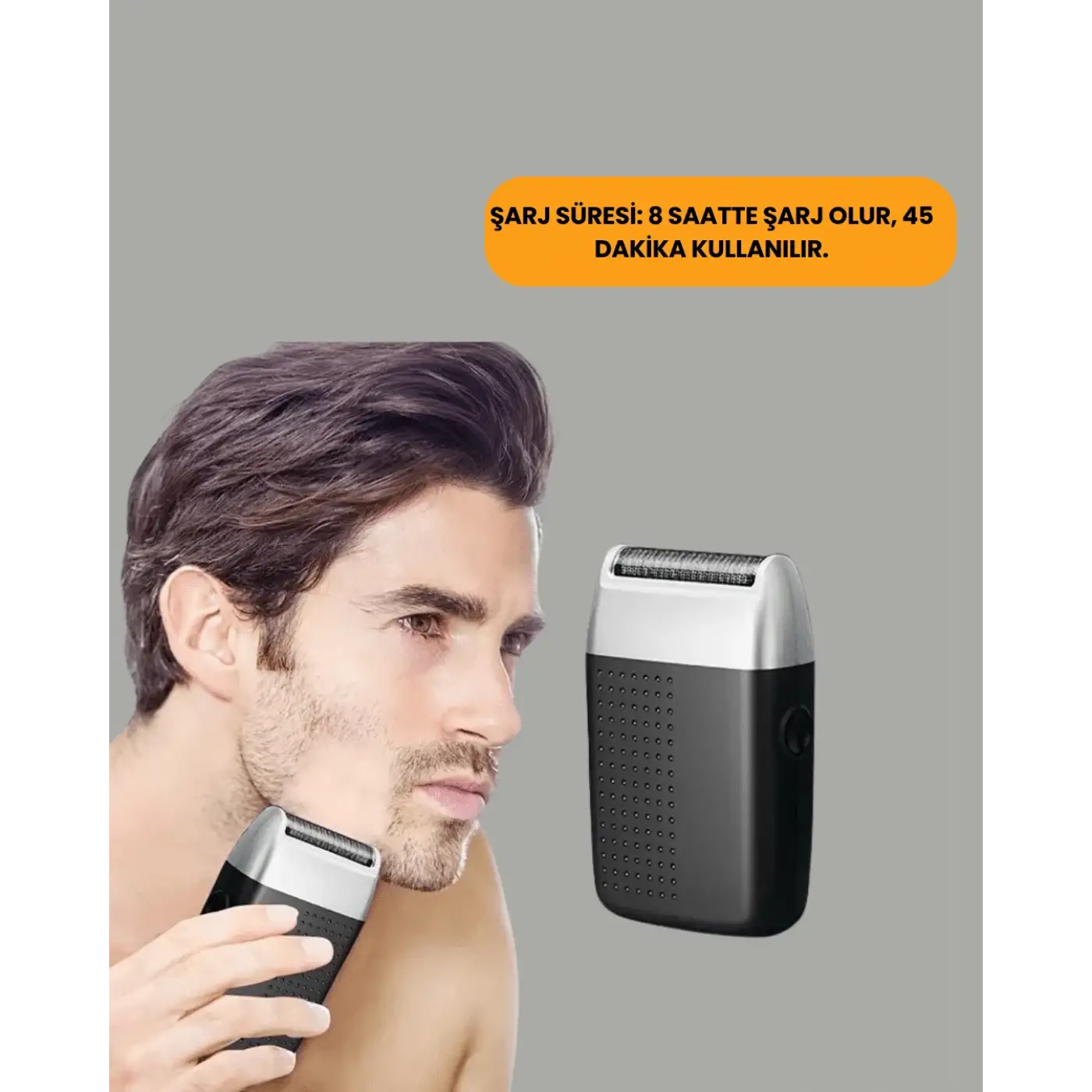 Sessiz, Güçlü ve Şık: Erkeklere Özel Şarjlı Tıraş Makinesi