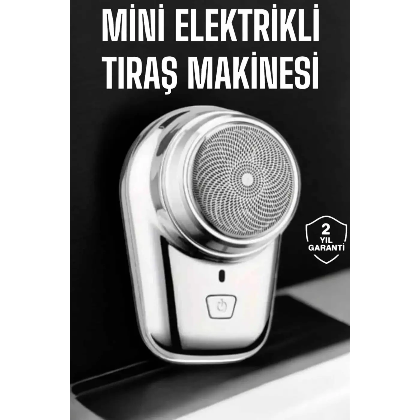 Seyahat Tipi Tıraş Makinesi Taşınabilir Kablosuz Mini Paslanmaz Çelik