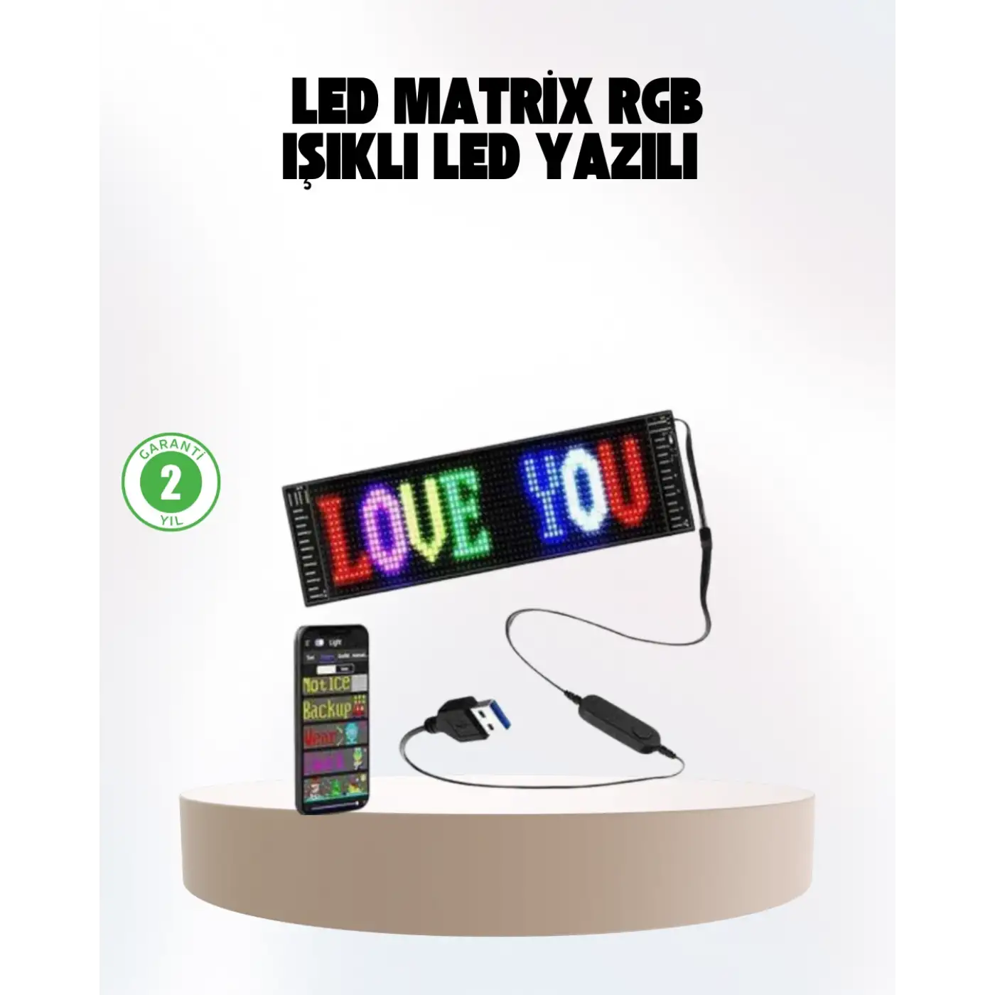 Şık ve Fonksiyonel RGB LED Panel Canlı Renk Yansımalı Işık Sistemi