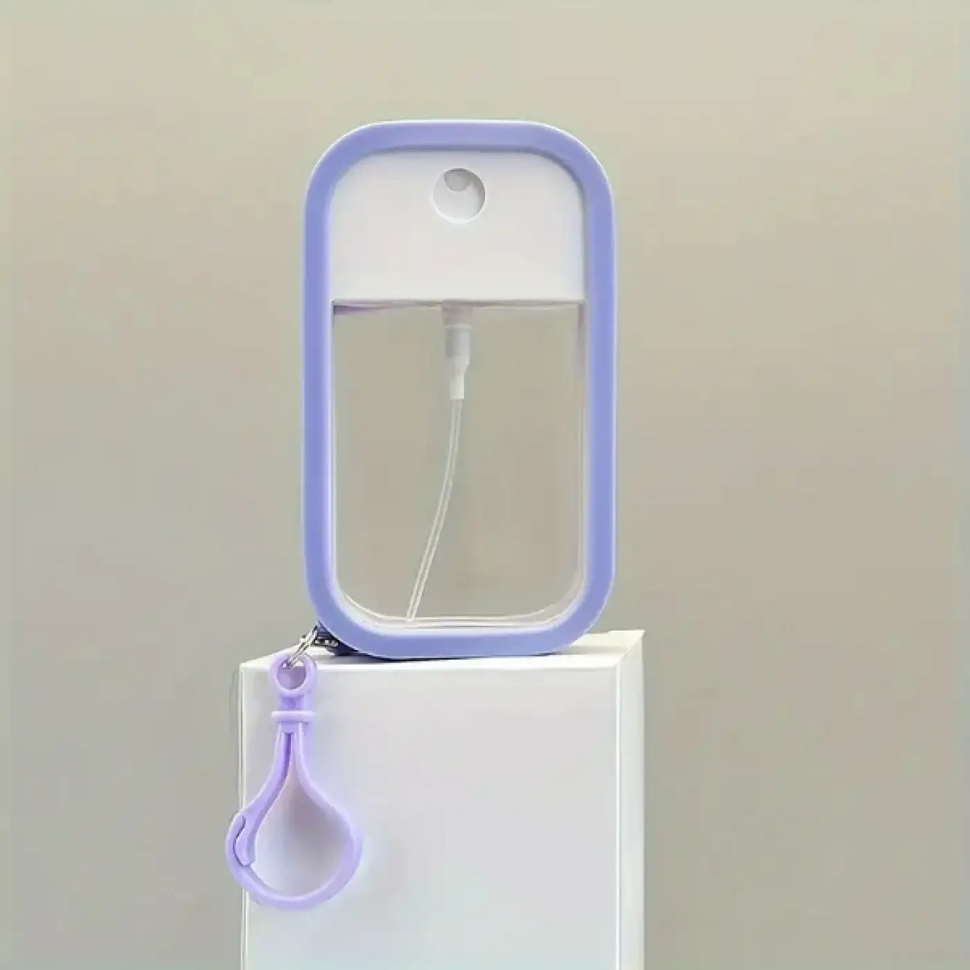 Silikon Kılıflı Anahtarlıklı Sprey Şişesi