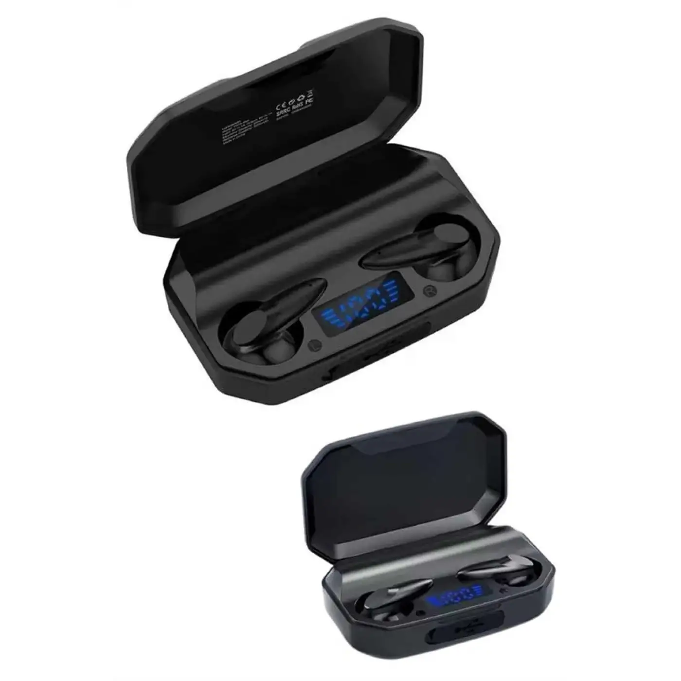 Siyah Profesyonel  Kulaklık HD Mikrofonlu Çağrı Cevaplayabilen