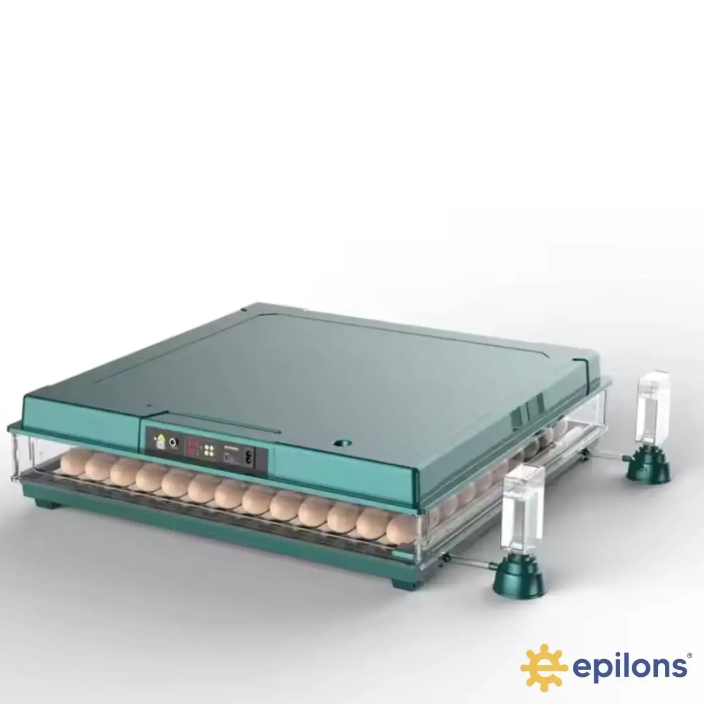 Slim Yeni Model 130’lu Gün Sayaçlı Otomatik Kuluçka Makinesi – Tavuk Kaz Ördek Kuş Yumurtası Uyumlu