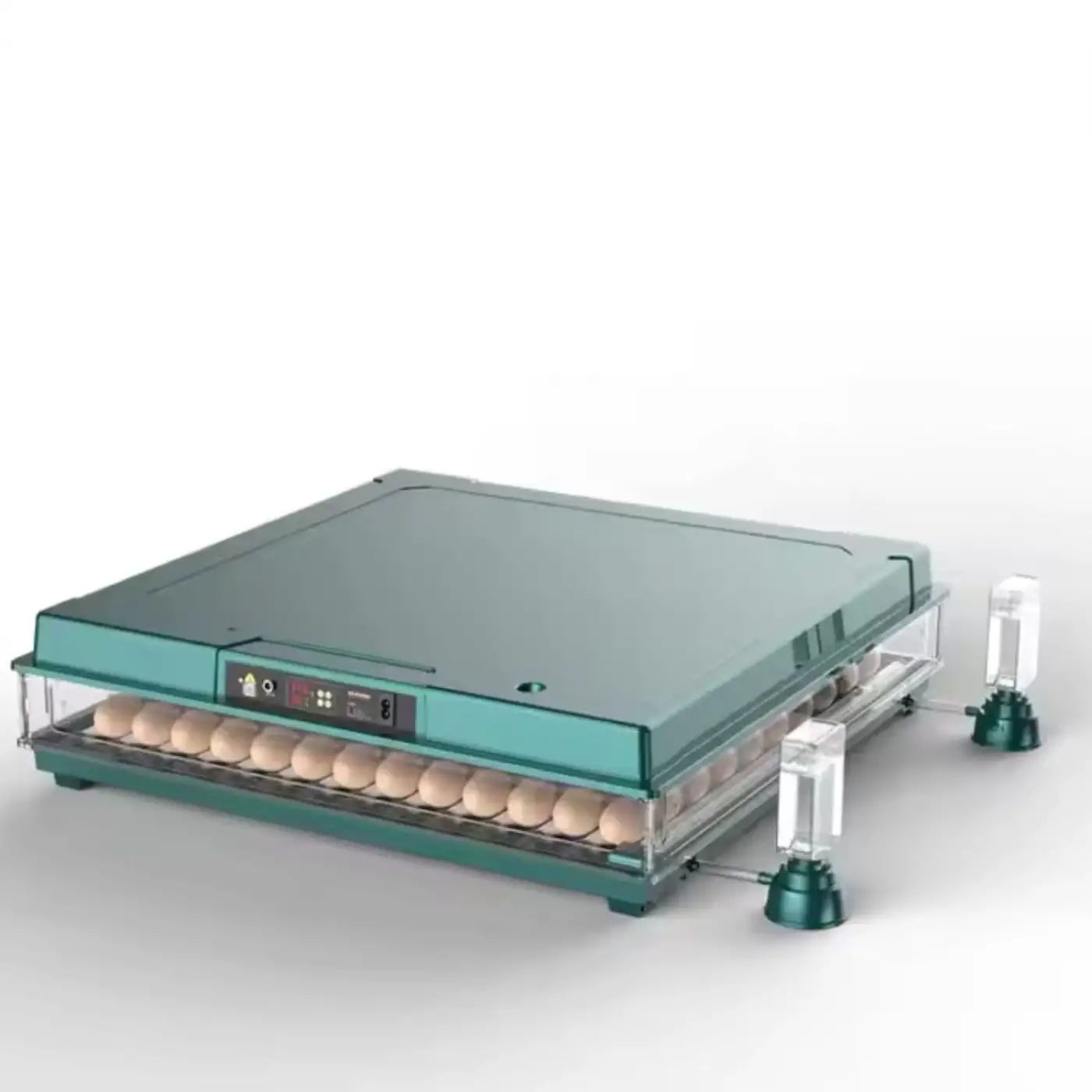 Slim Yeni Model 130’lu Gün Sayaçlı Otomatik Kuluçka Makinesi – Tavuk Kaz Ördek Kuş Yumurtası Uyumlu