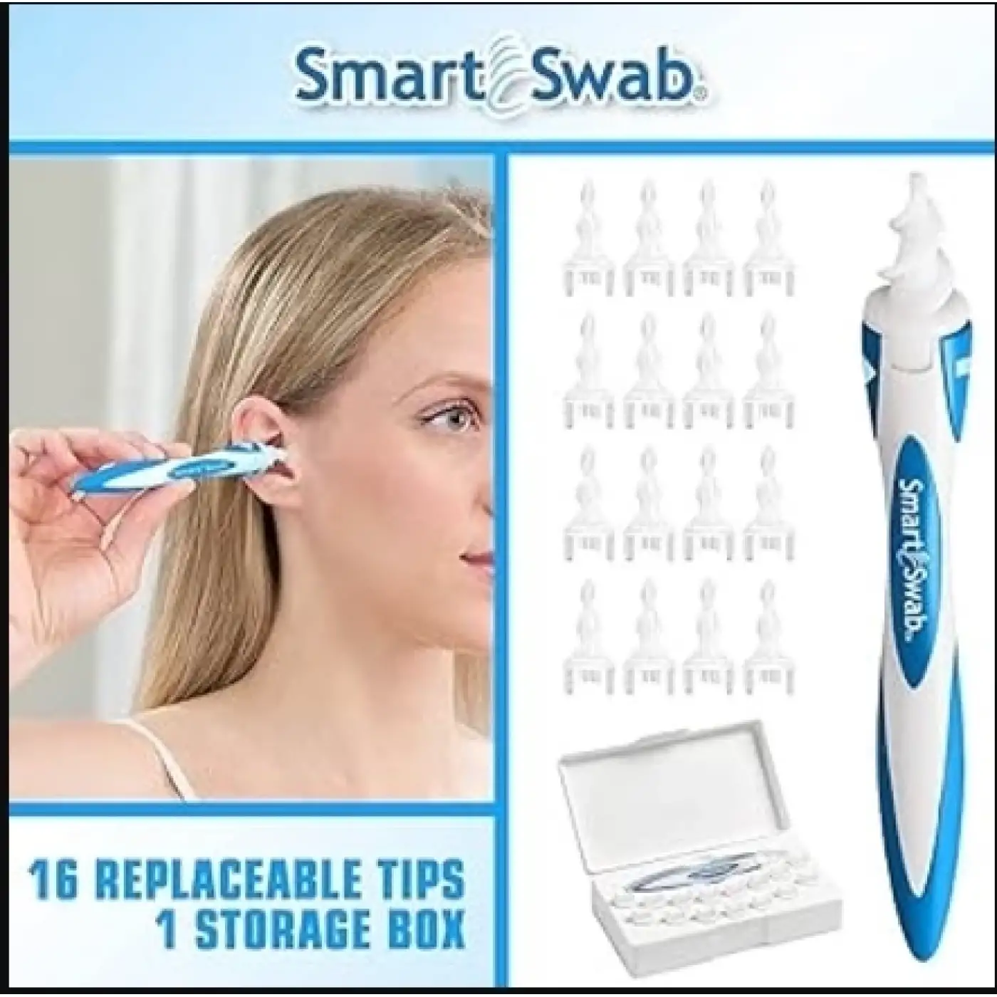 Smart Swab Pratik Kulak Temizleme Aparatı