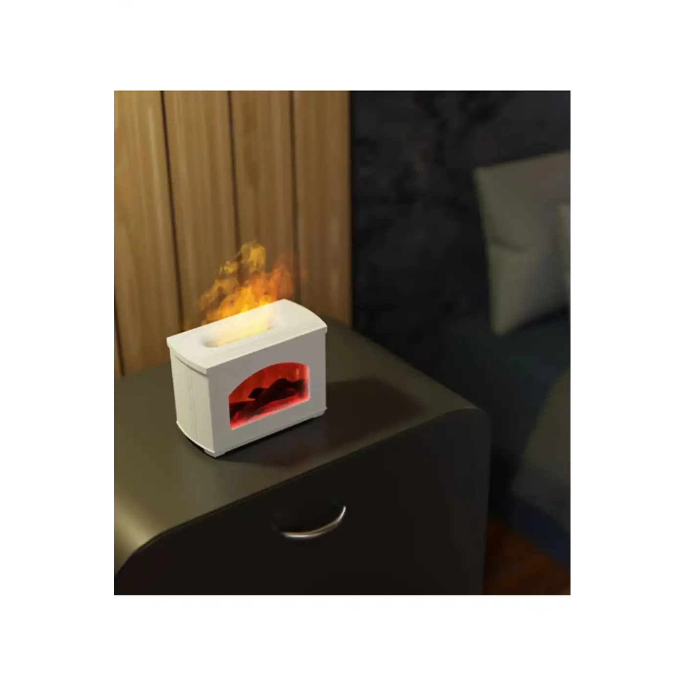 Şömine Hava Nemlendirici Aromatik Oda Kokusu 270 Ml Difüzörü Buhar Makinası