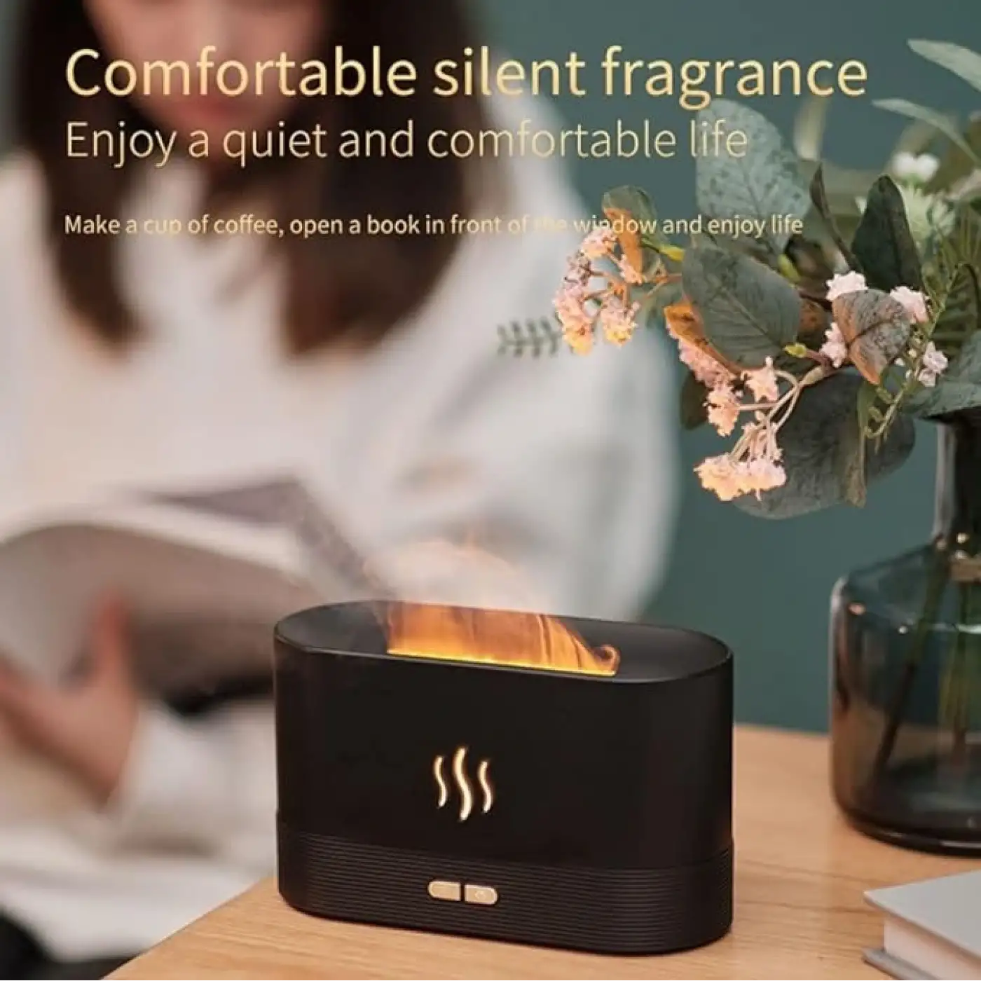 Şömine Tasarımlı Hava Nemlendirici