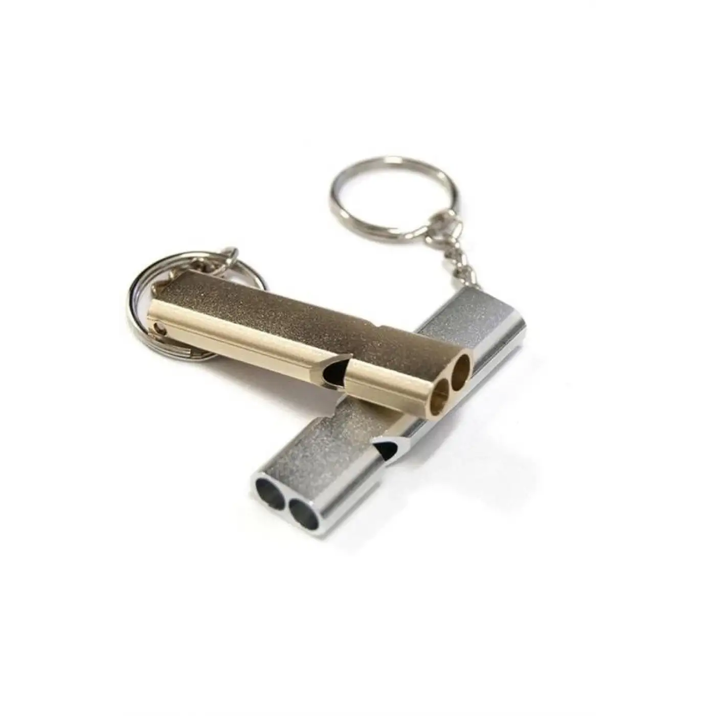 Sos Acil İmdat Düdüğü Alüminyum Islık Anahtarlık Kamp Yürüyüş Aksesuar Araçları