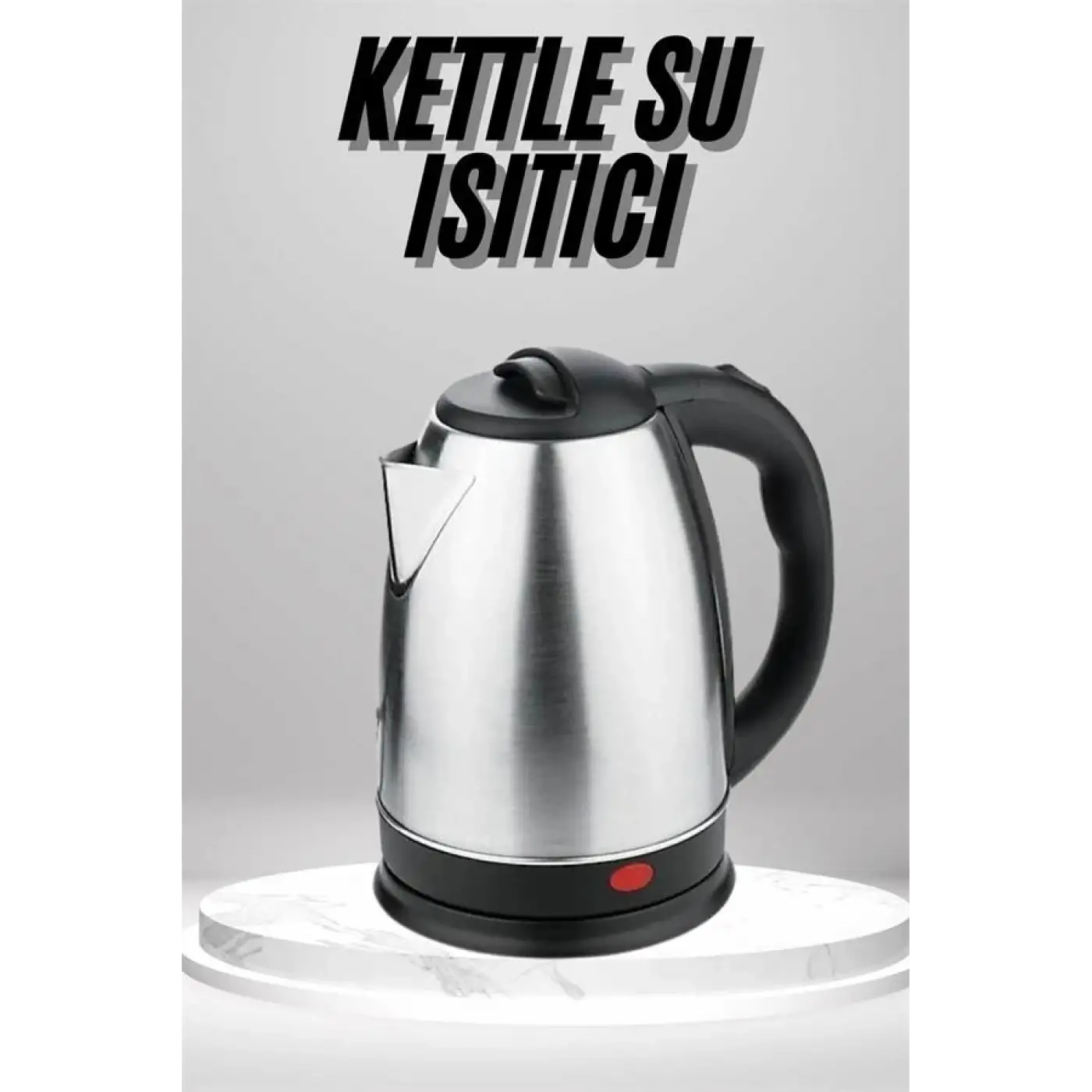 Su Isıtıcı 220 - 240 V Paslanmaz Çelik Kettle Uzun Ömürlü 2000 Watt