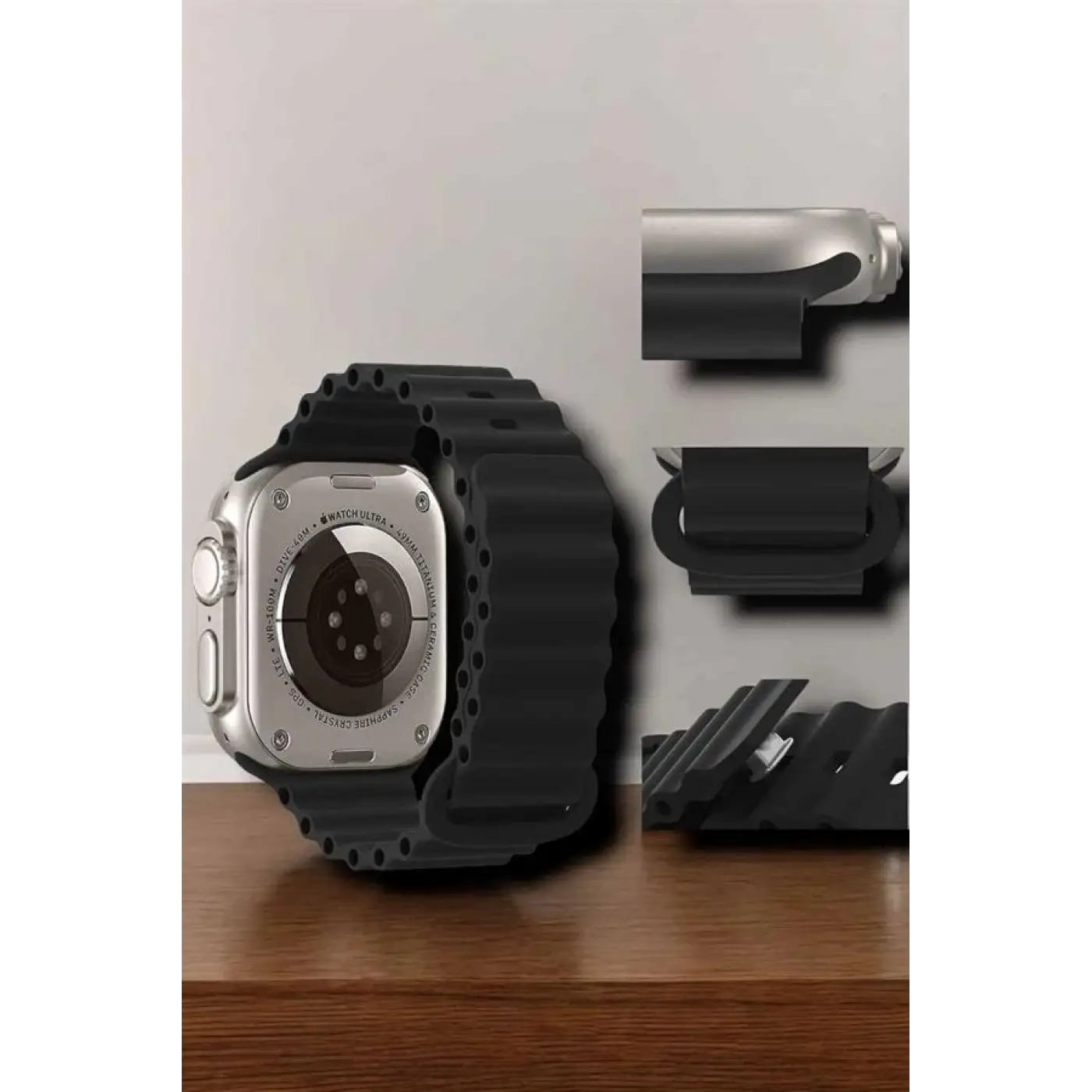 Suya ve Toza Dayanıklı 45 MM Akıllı Saat Bildirim ve Cevapsız Çağrı Görüntüleme