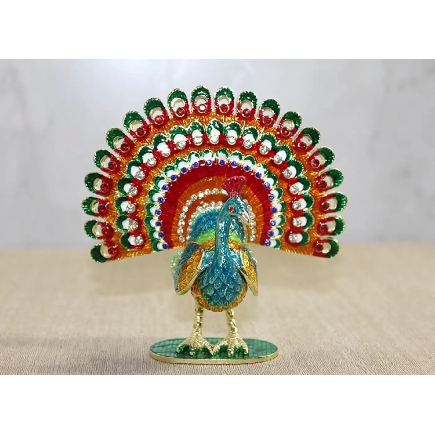 Swaroski Tavuskuşu Alk3829