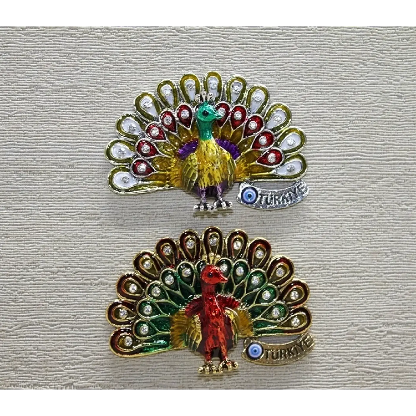 Swaroski Tavuskuşu Magnet Alk3852