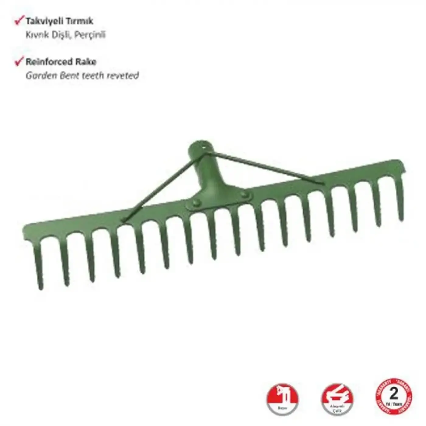 Takviyeli Tırmık 14 Diş