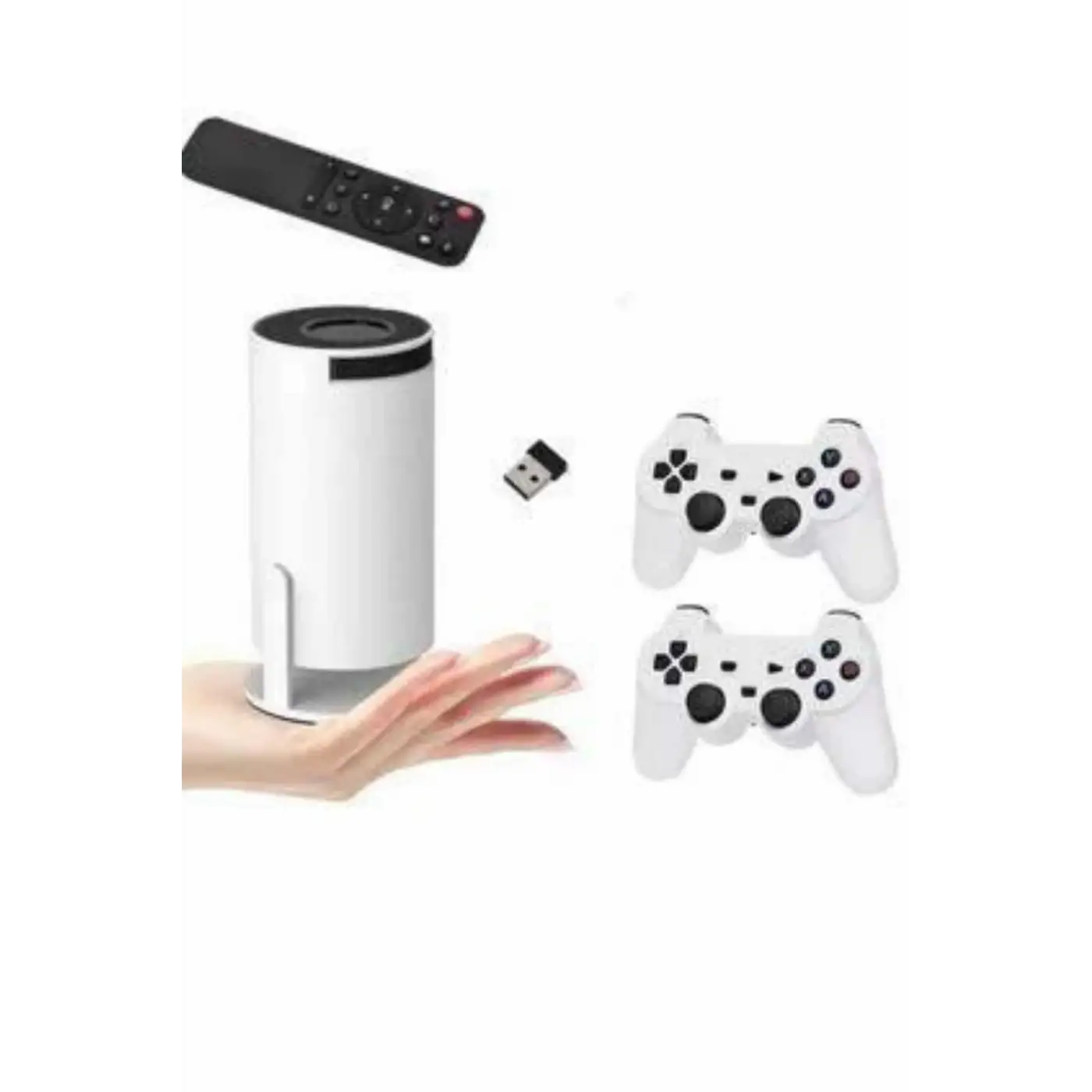 Taşınabilir Android Projeksiyon Ayaklı Çift Kollu 4K Çözünürlüklü Sinema Projeksiyonu